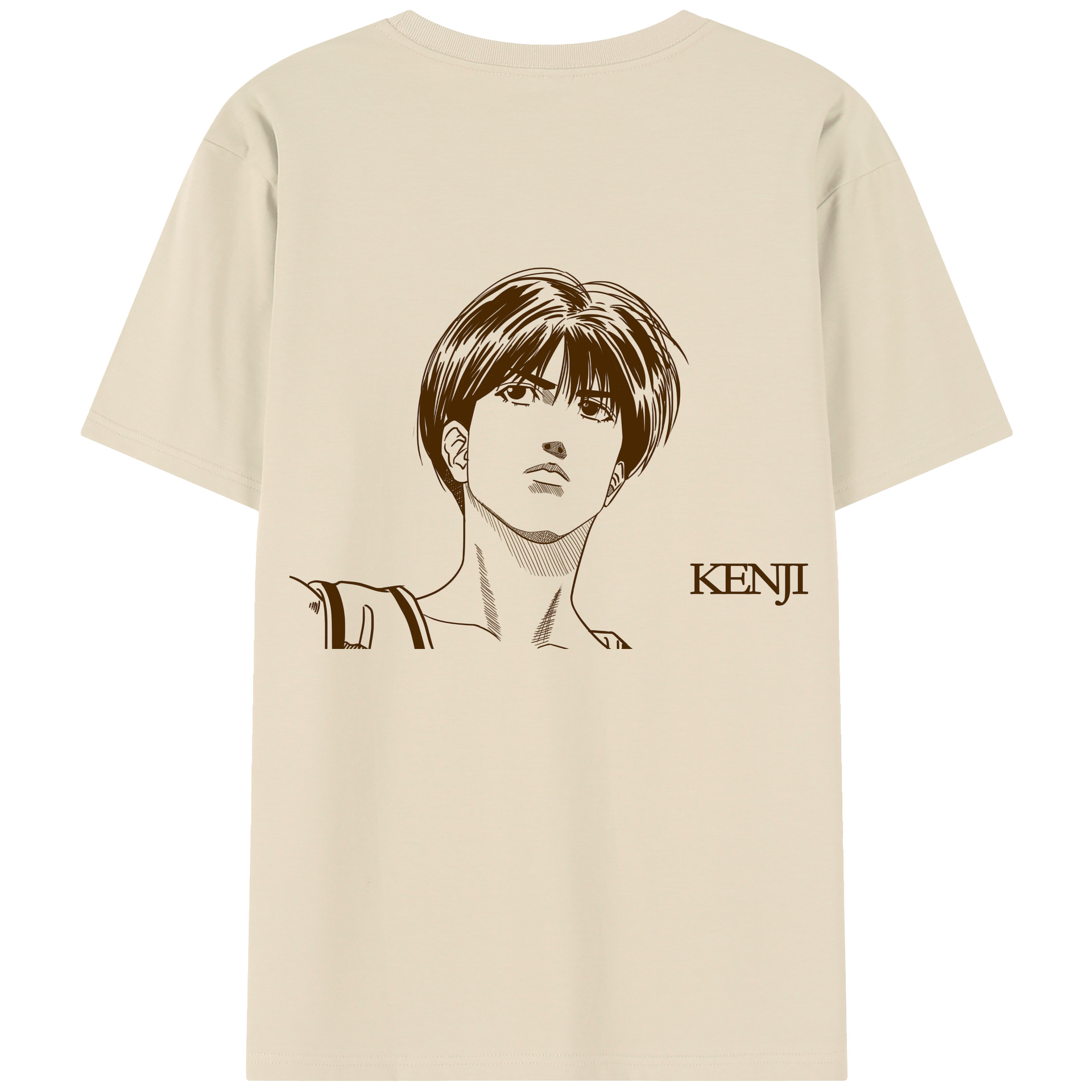 SLAM DUNK／スラムダンク 綿100％半袖Tシャツ（背面プリント）