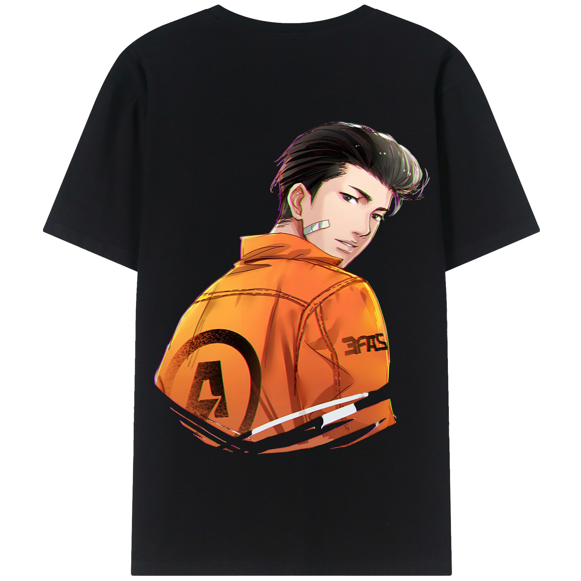 SLAM DUNK／スラムダンク 綿100％半袖Tシャツ（背面プリント）