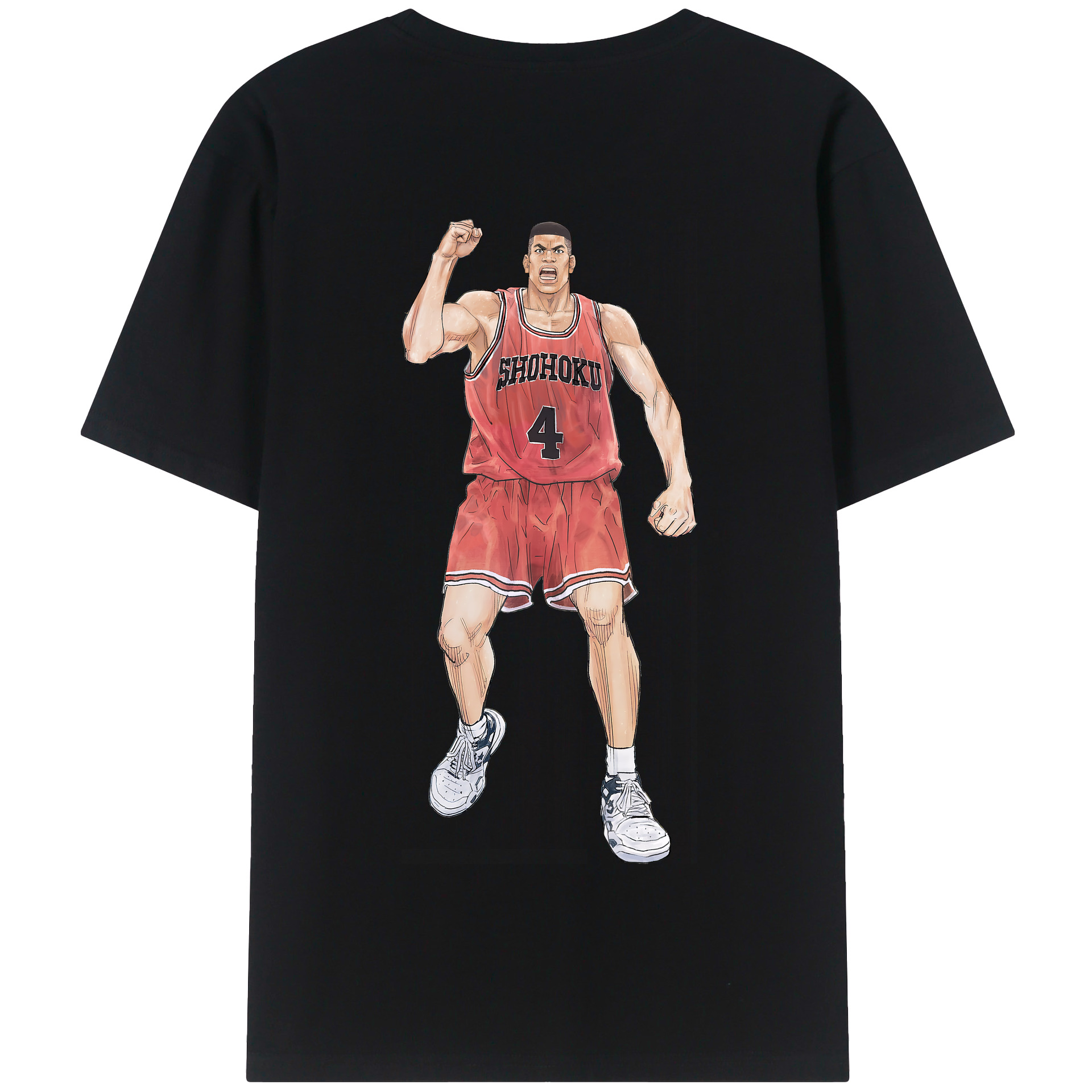 （画像用） SLAM DUNK／スラムダンク 綿100％半袖Tシャツ（背面プリント）