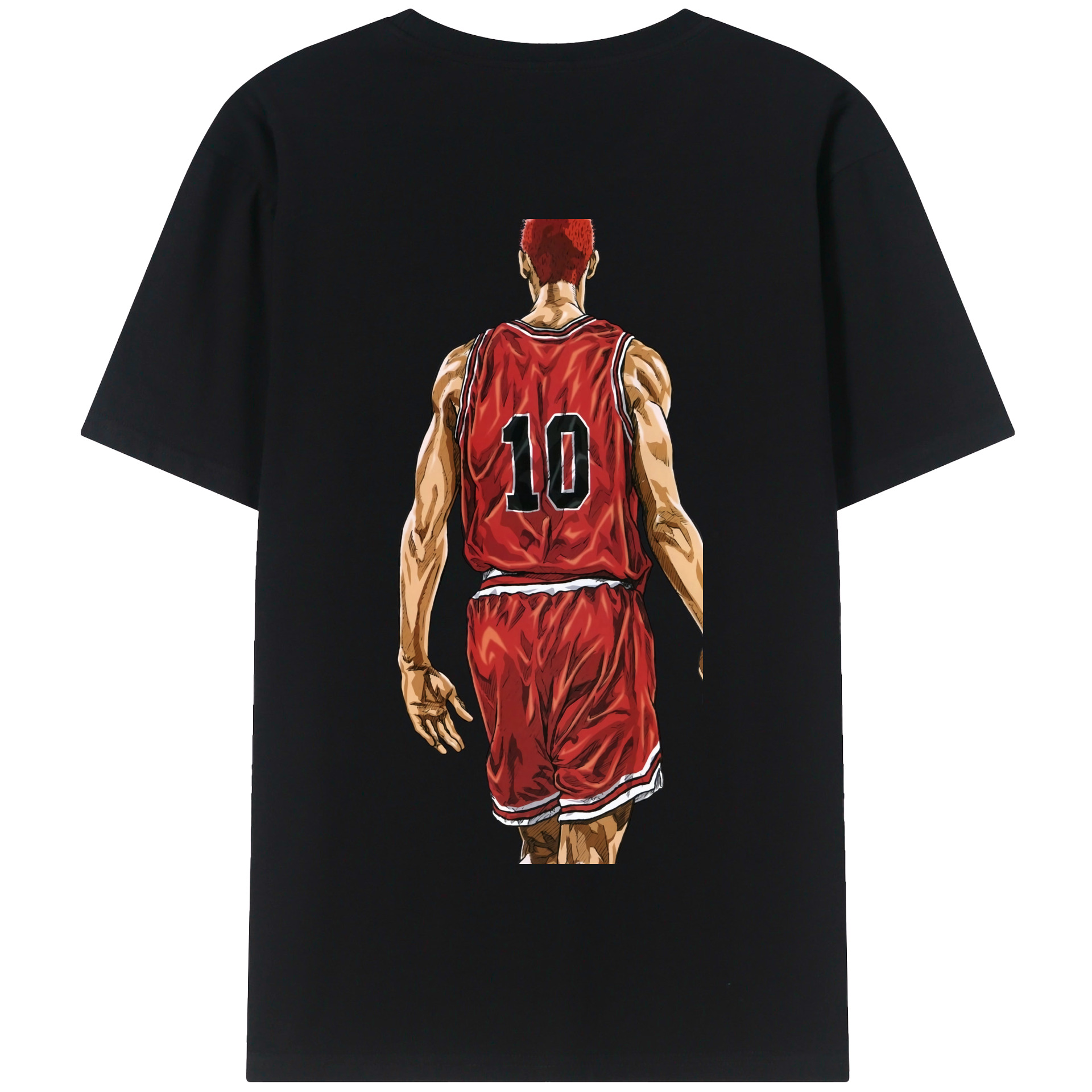 SLAM DUNK／スラムダンク 綿100％半袖Tシャツ（背面プリント）