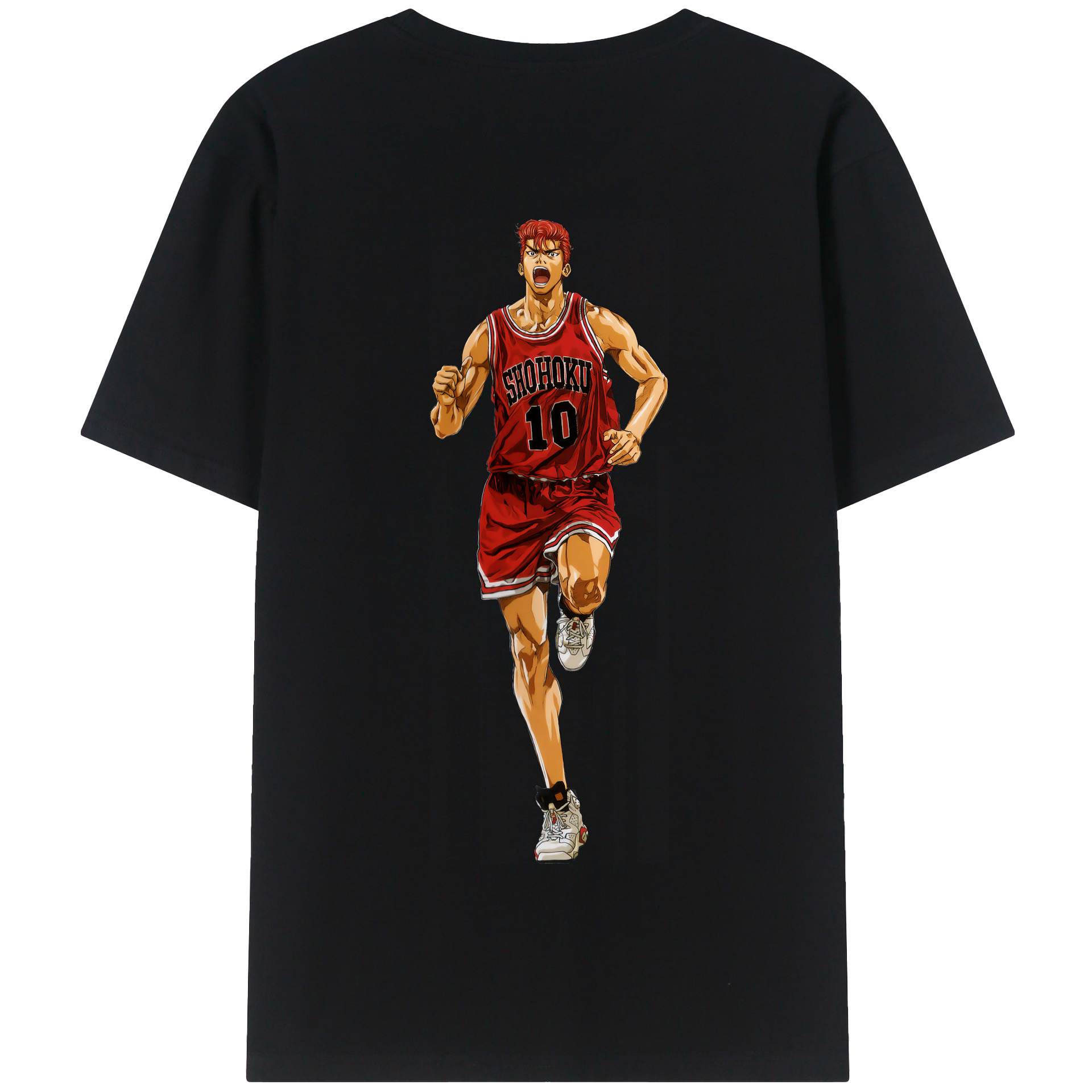 SLAM DUNK／スラムダンク 綿100％半袖Tシャツ（背面プリント）