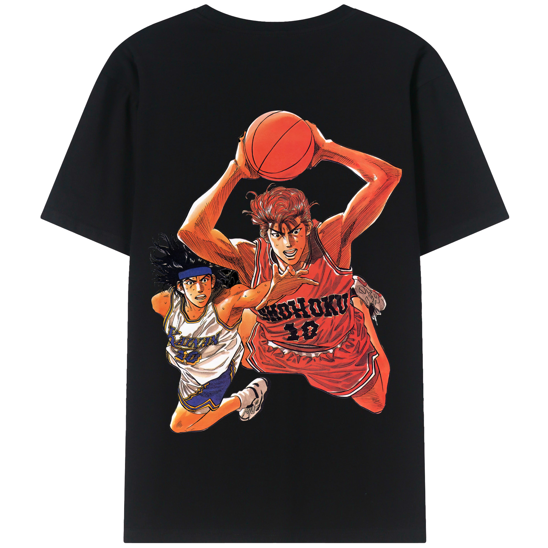 （画像用） SLAM DUNK／スラムダンク 綿100％半袖Tシャツ（背面プリント）