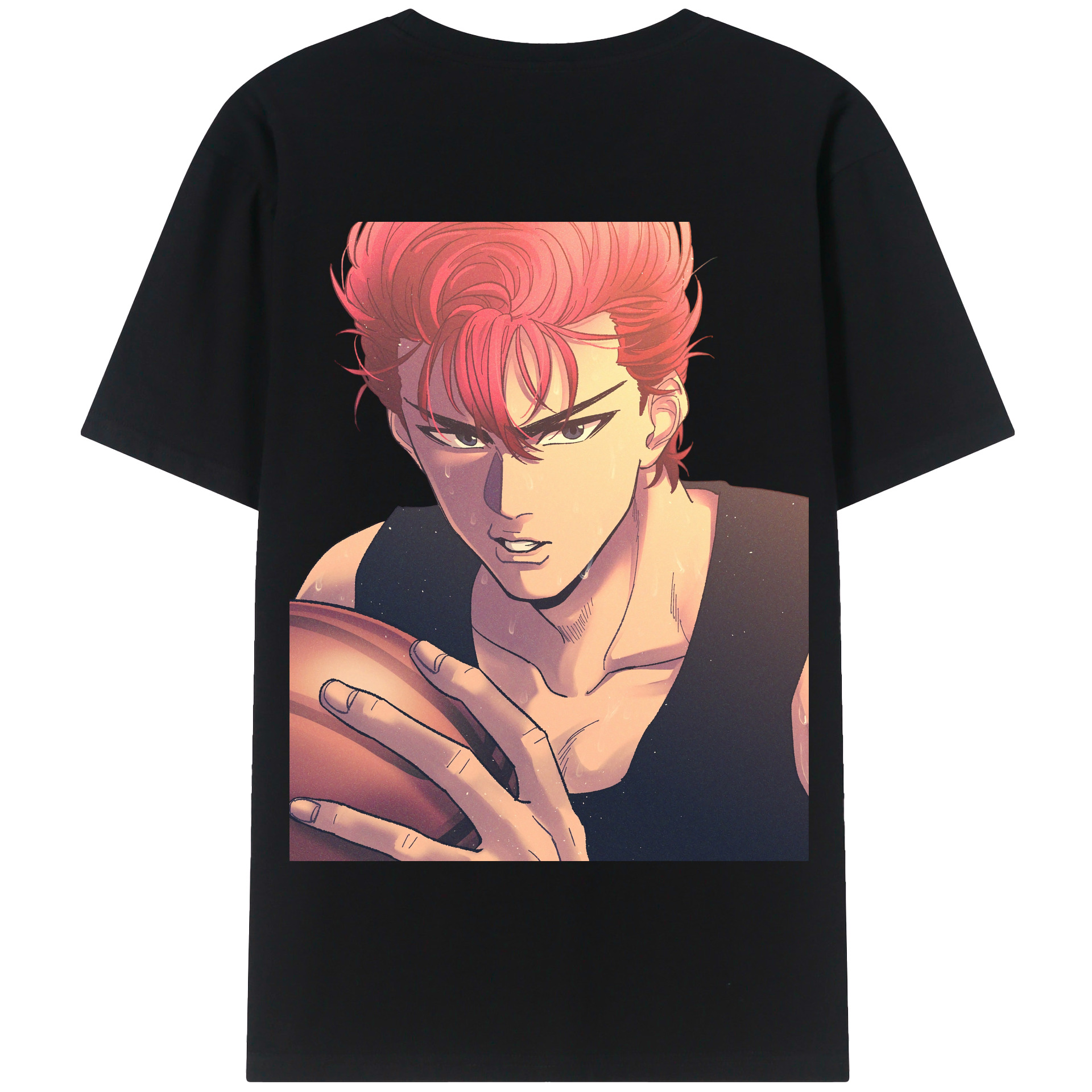 （画像用） SLAM DUNK／スラムダンク 綿100％半袖Tシャツ（背面プリント）