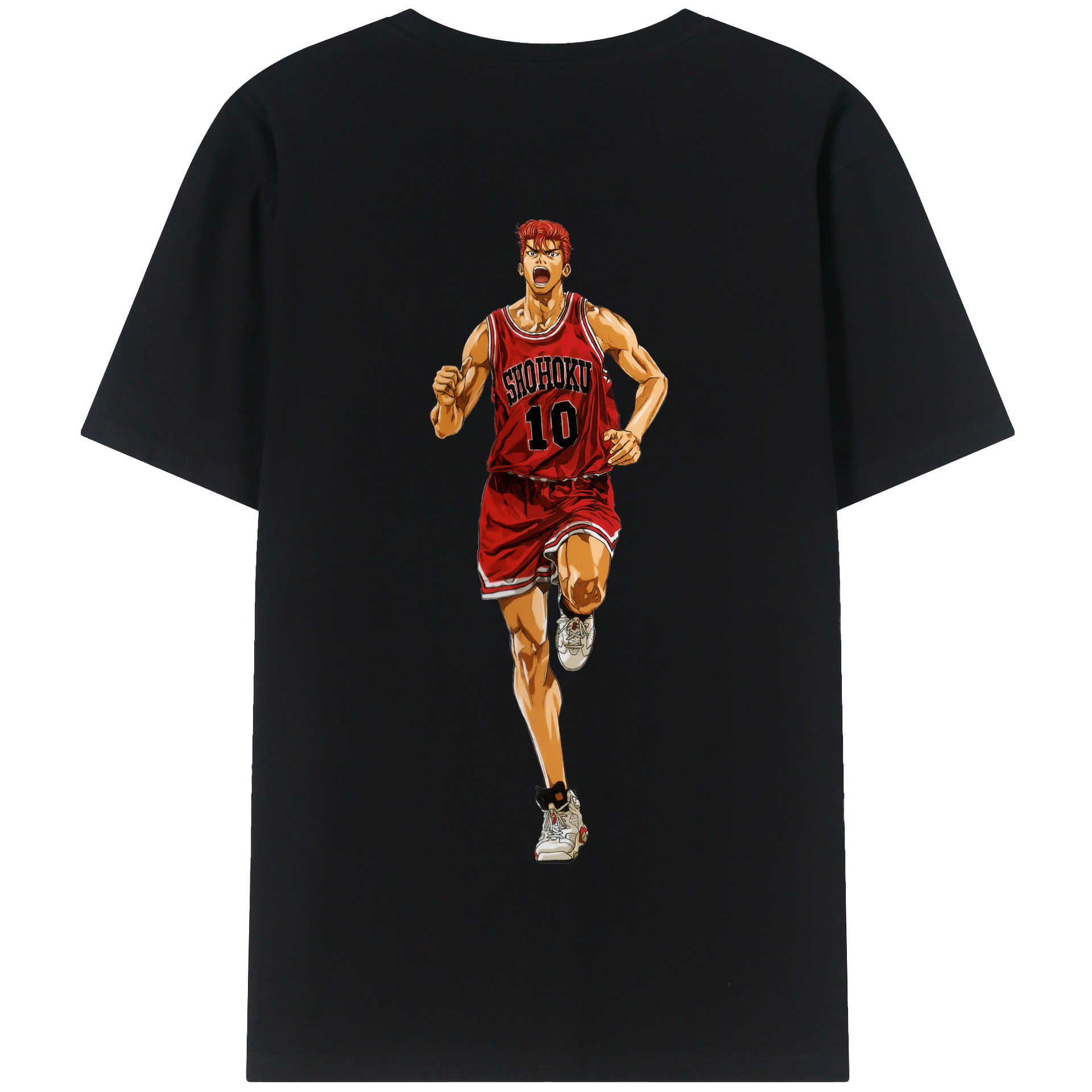 SLAM DUNK／スラムダンク 綿100％半袖Tシャツ（背面プリント）