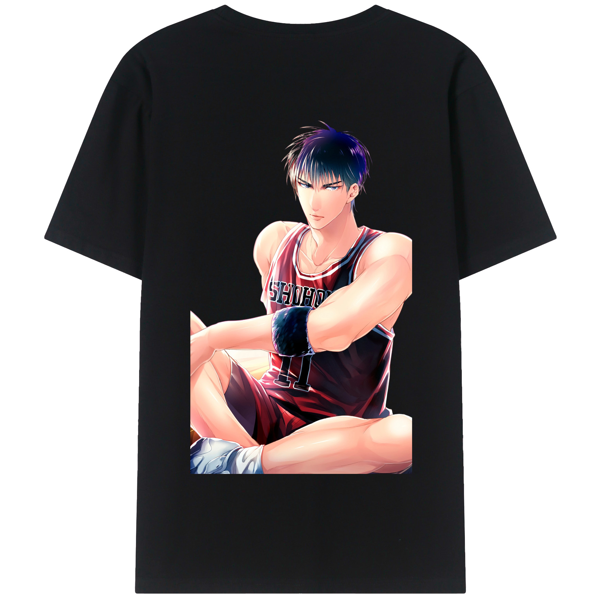 SLAM DUNK／スラムダンク 綿100％半袖Tシャツ（背面プリント）