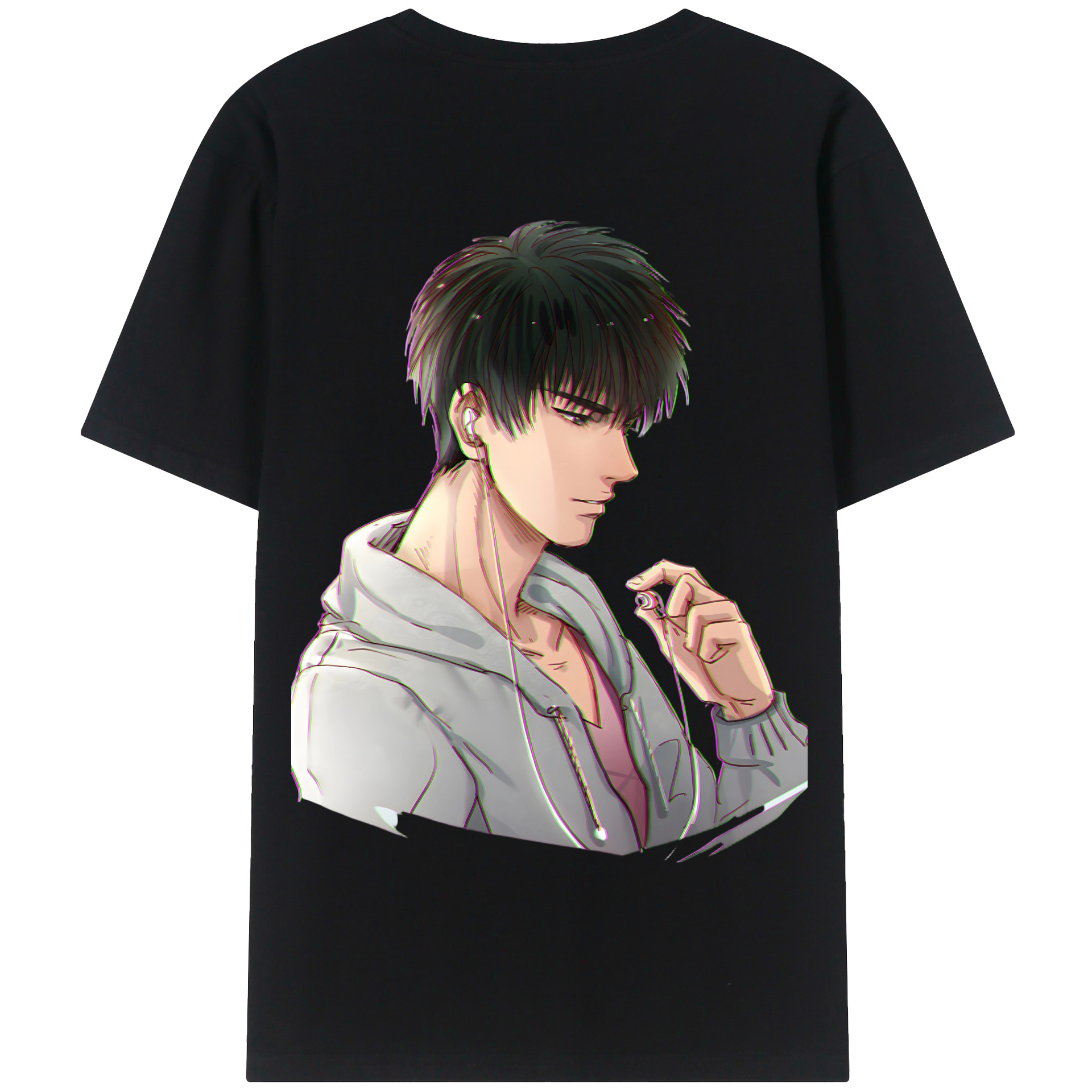 SLAM DUNK／スラムダンク 綿100％半袖Tシャツ（背面プリント）