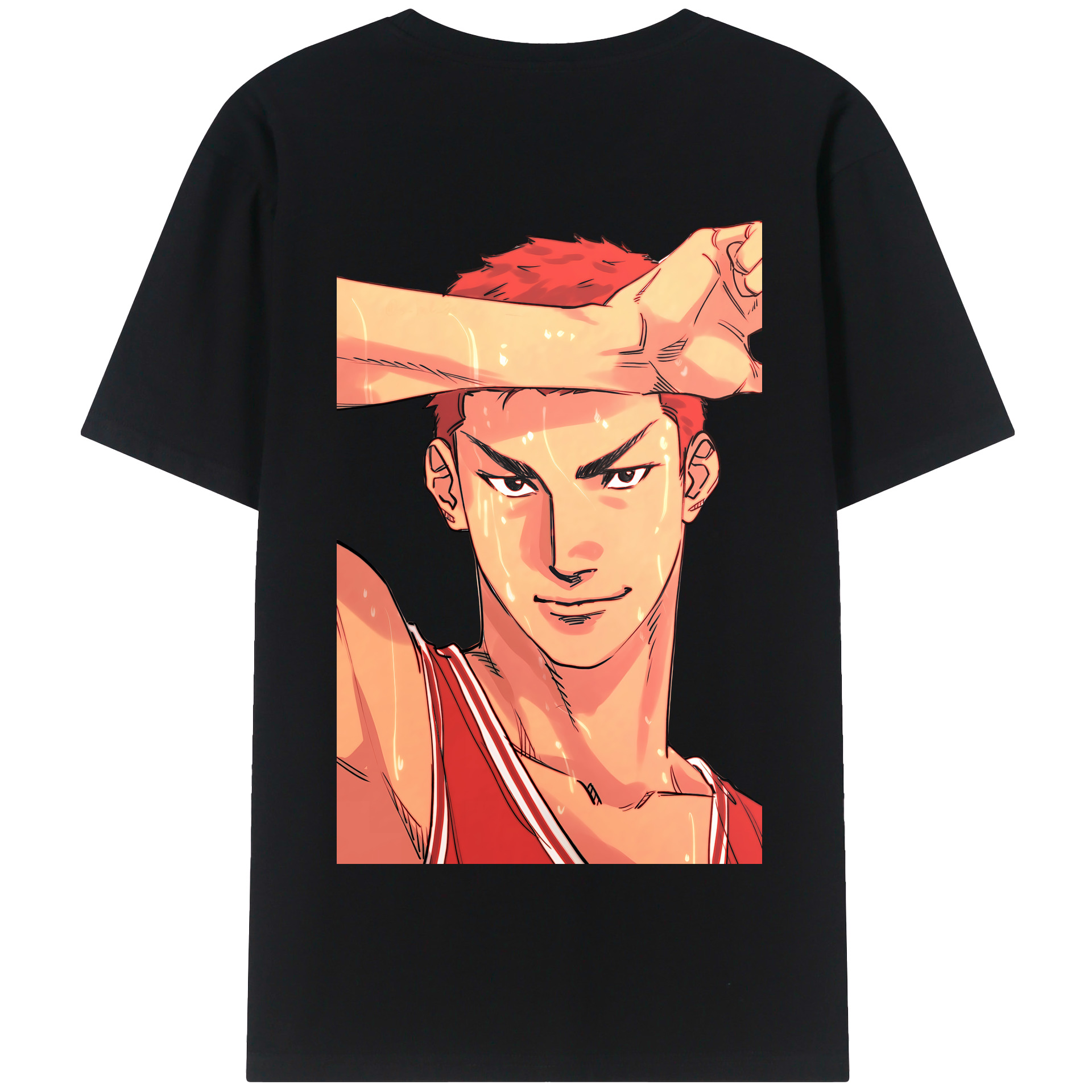 （画像用） SLAM DUNK／スラムダンク 綿100％半袖Tシャツ（背面プリント）