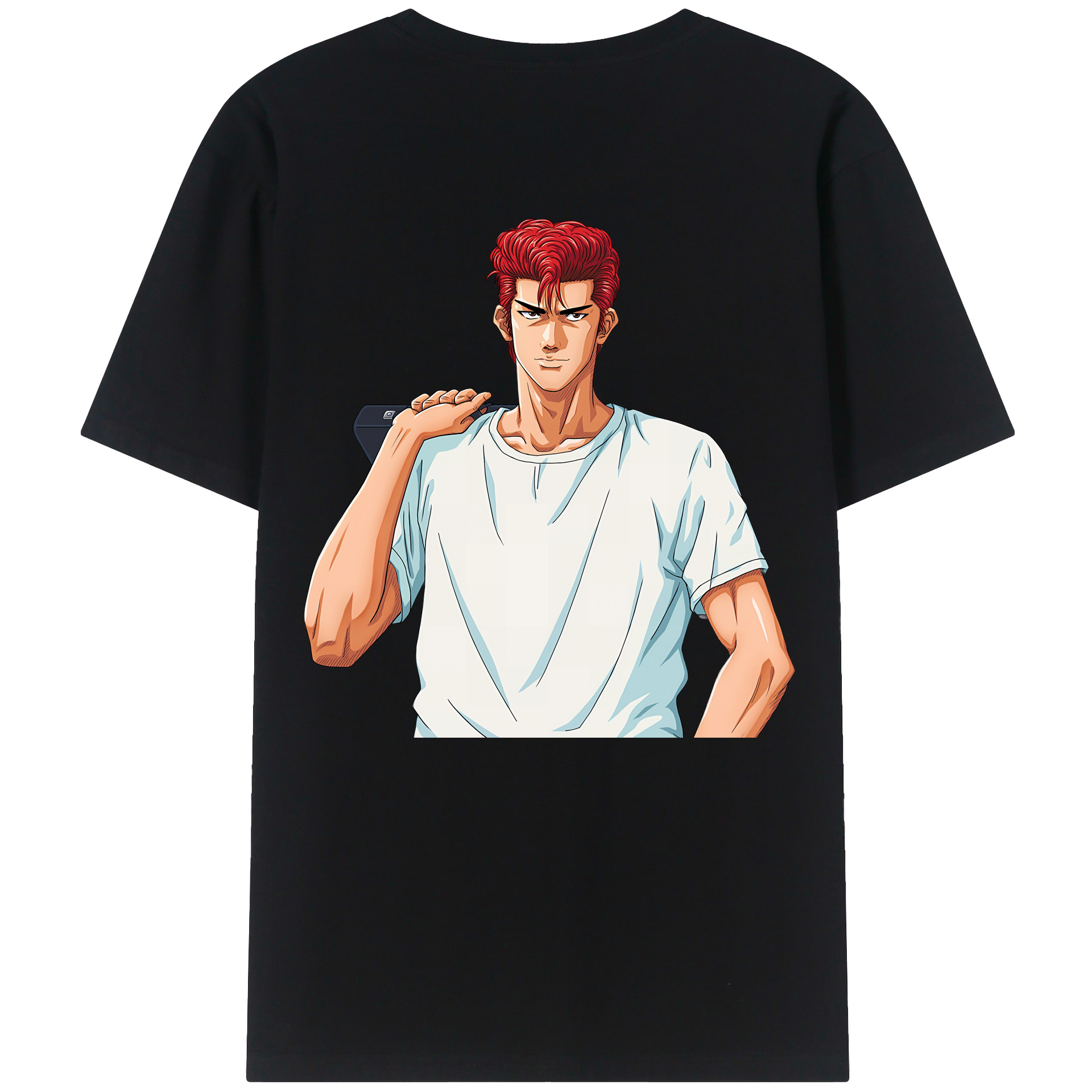 SLAM DUNK／スラムダンク 綿100％半袖Tシャツ（背面プリント）