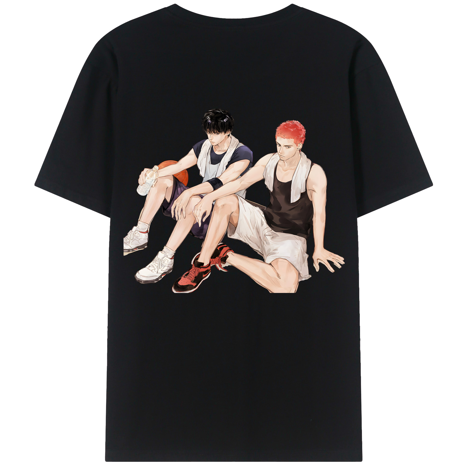（画像用） SLAM DUNK／スラムダンク 綿100％半袖Tシャツ（背面プリント）