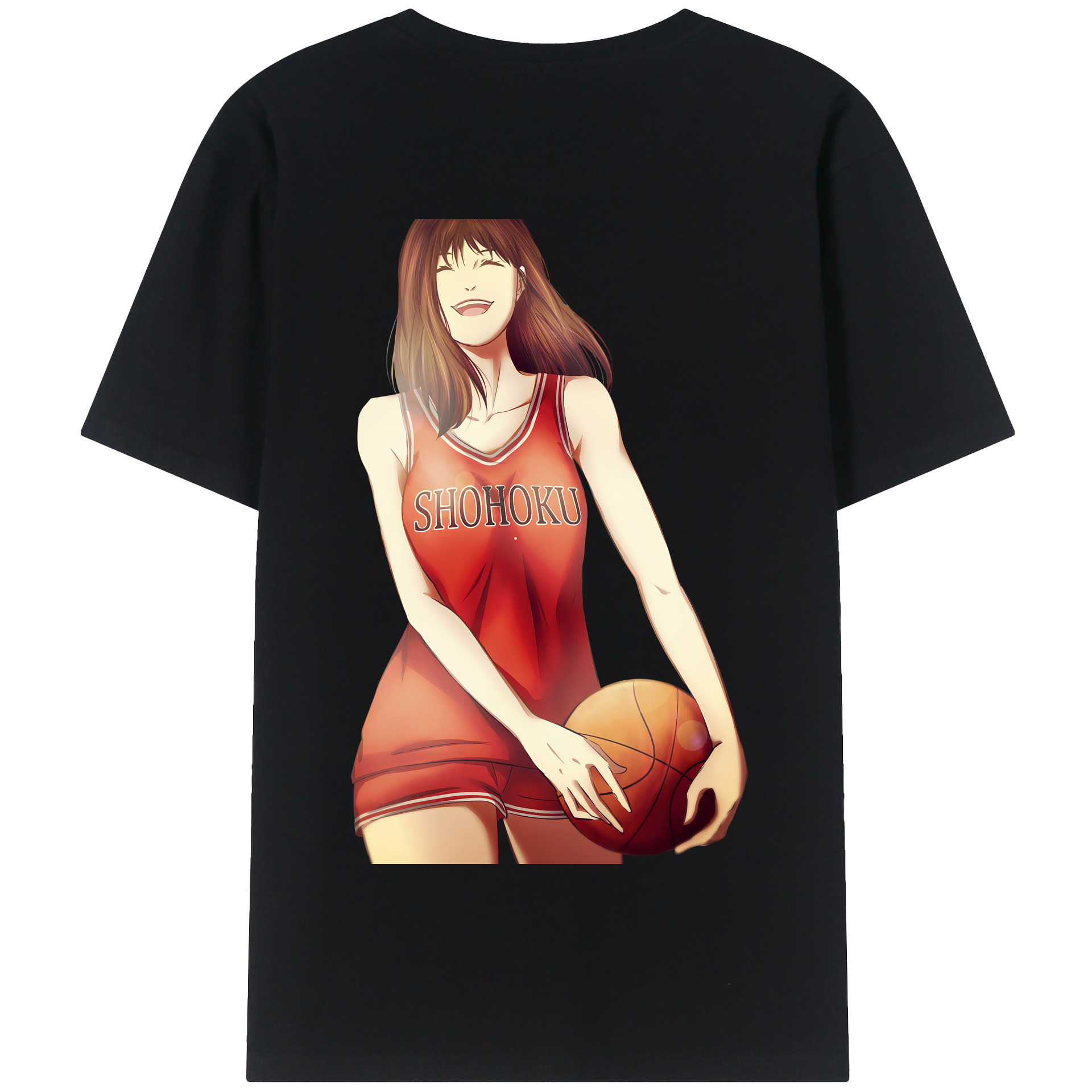 SLAM DUNK／スラムダンク 綿100％半袖Tシャツ（背面プリント）