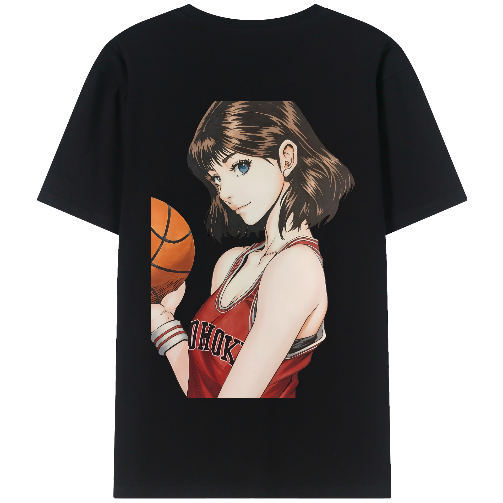 （画像用） SLAM DUNK／スラムダンク 綿100％半袖Tシャツ（背面プリント）