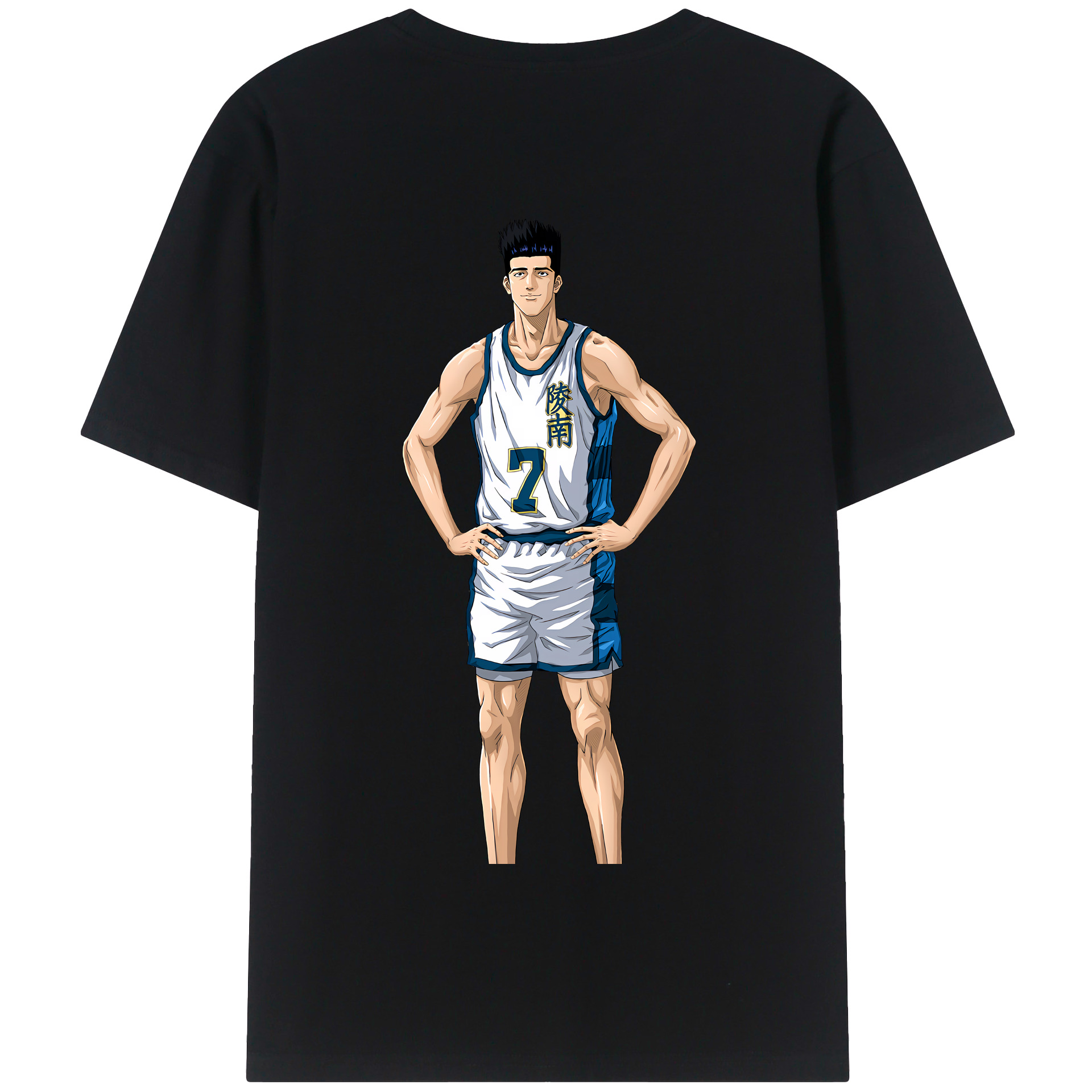 （画像用） SLAM DUNK／スラムダンク 綿100％半袖Tシャツ（背面プリント）