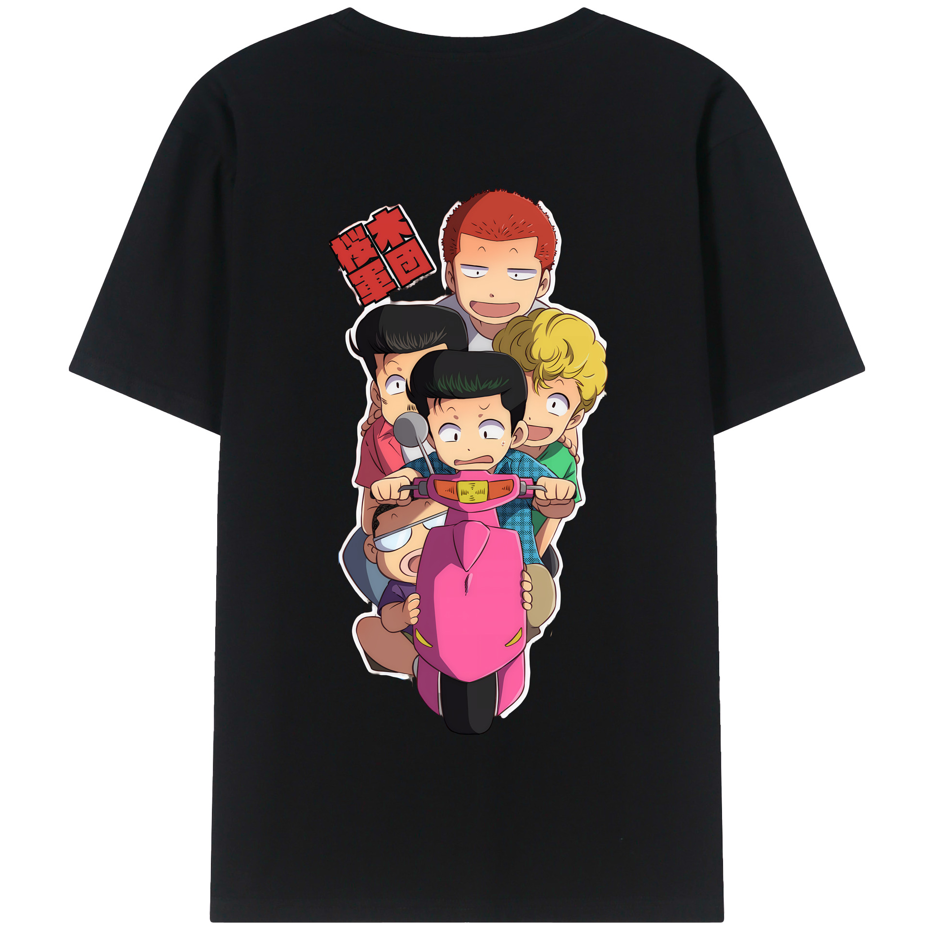 SLAM DUNK／スラムダンク 綿100％半袖Tシャツ（背面プリント）