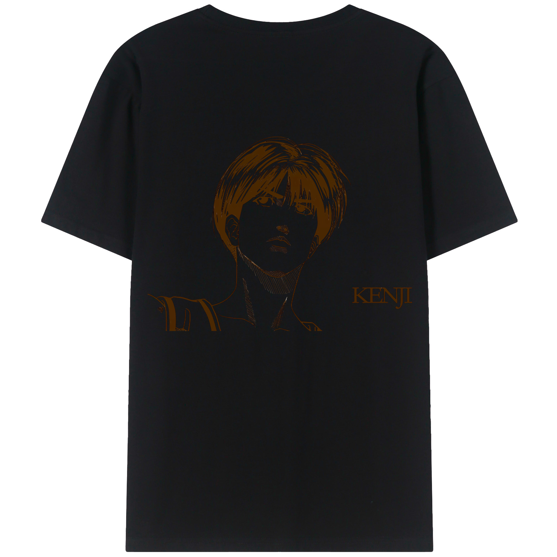 SLAM DUNK／スラムダンク 綿100％半袖Tシャツ（背面プリント）