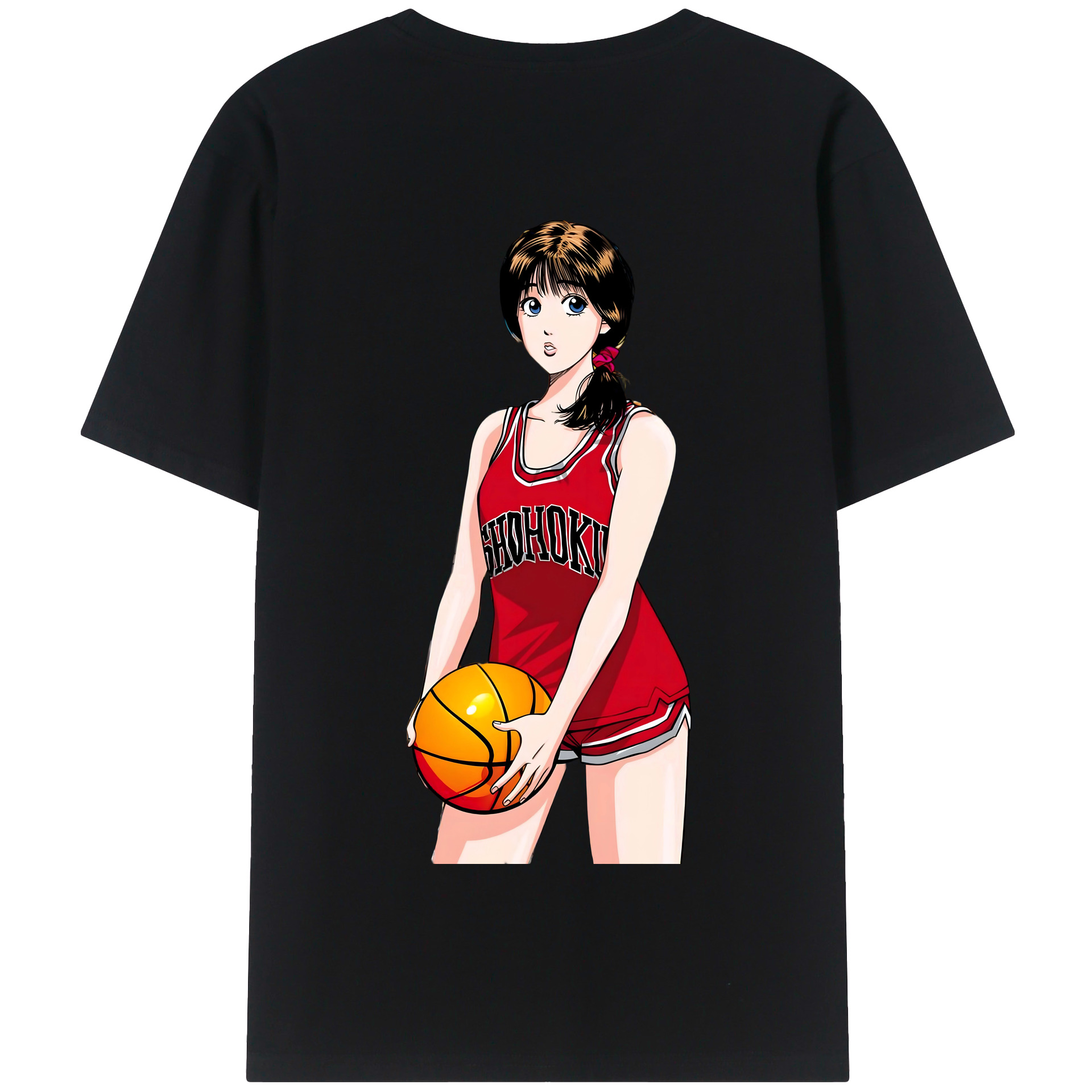 SLAM DUNK／スラムダンク 綿100％半袖Tシャツ（背面プリント）