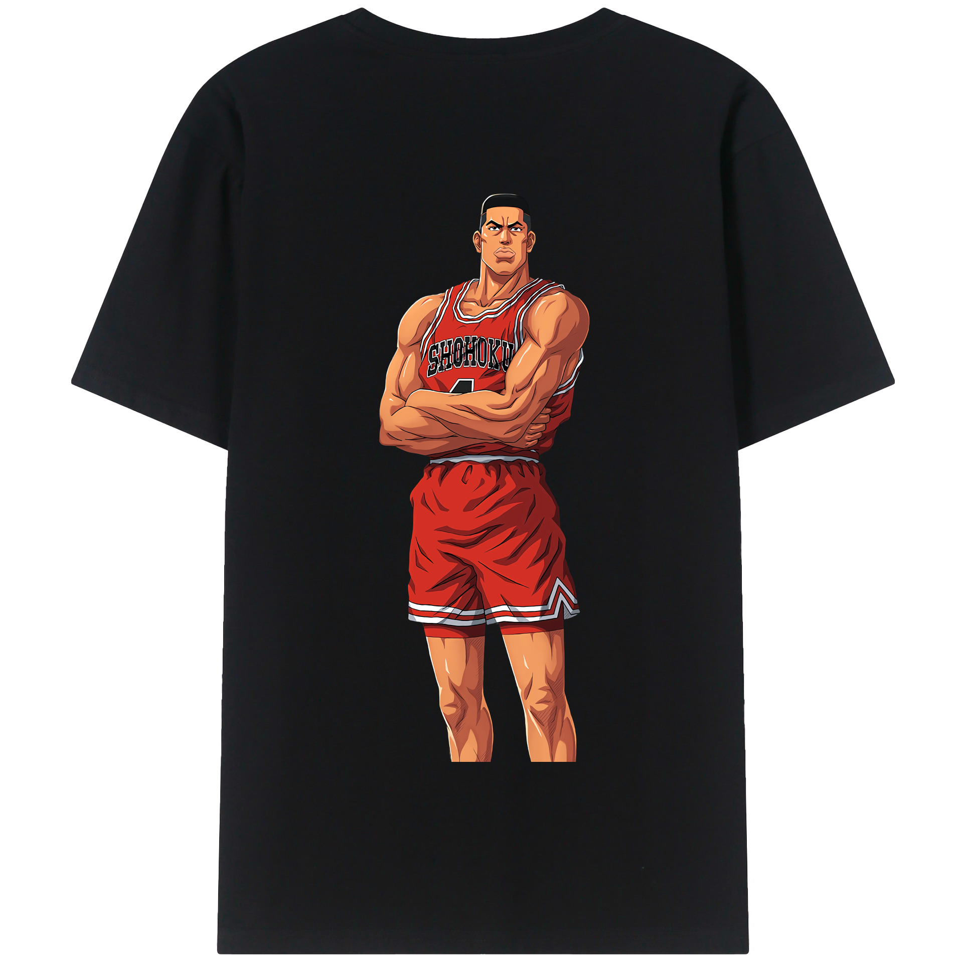 （画像用） SLAM DUNK／スラムダンク 綿100％半袖Tシャツ（背面プリント）