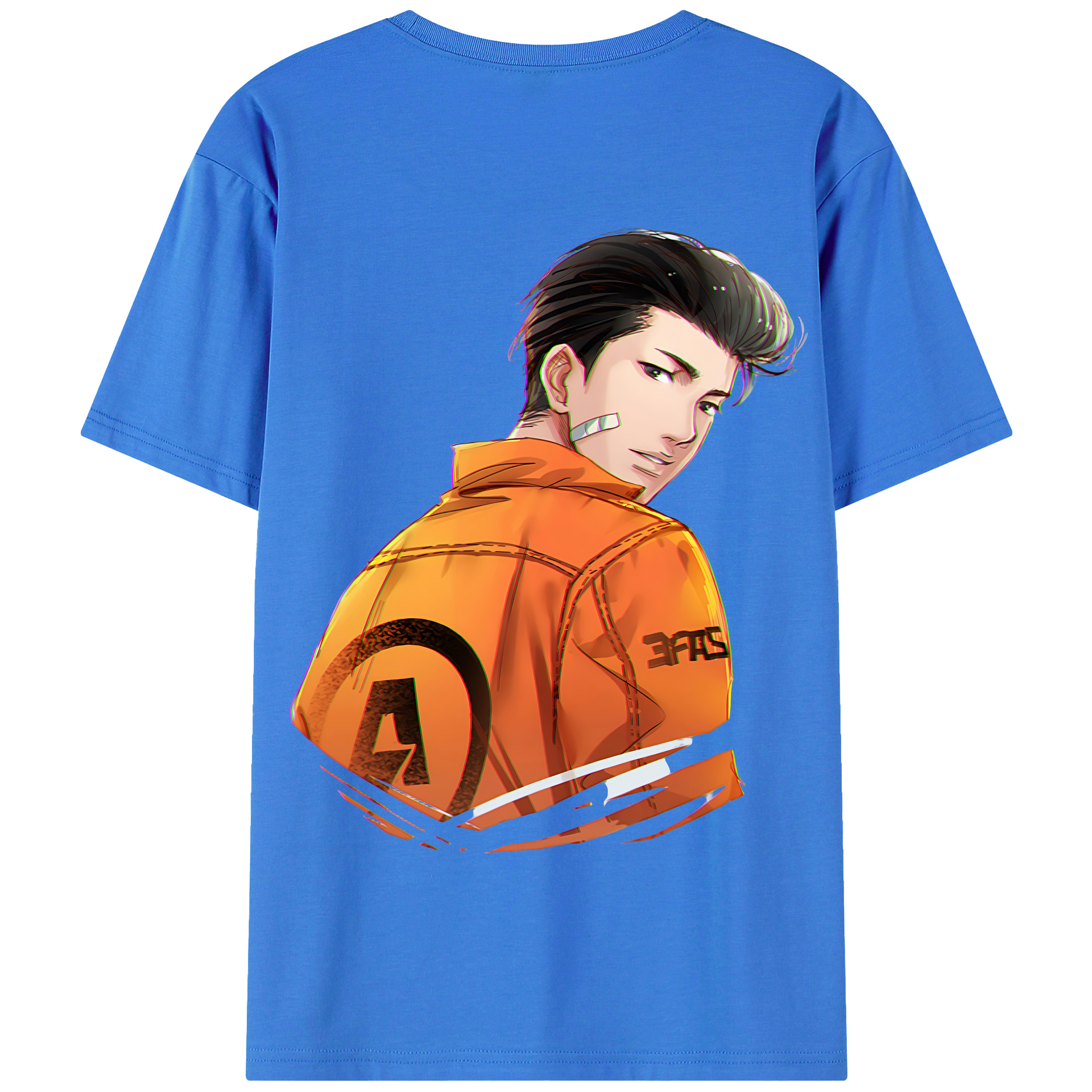 SLAM DUNK／スラムダンク 綿100％半袖Tシャツ（背面プリント）