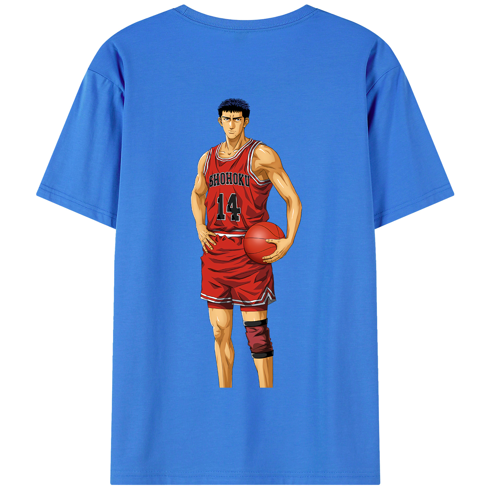 SLAM DUNK／スラムダンク 綿100％半袖Tシャツ（背面プリント）