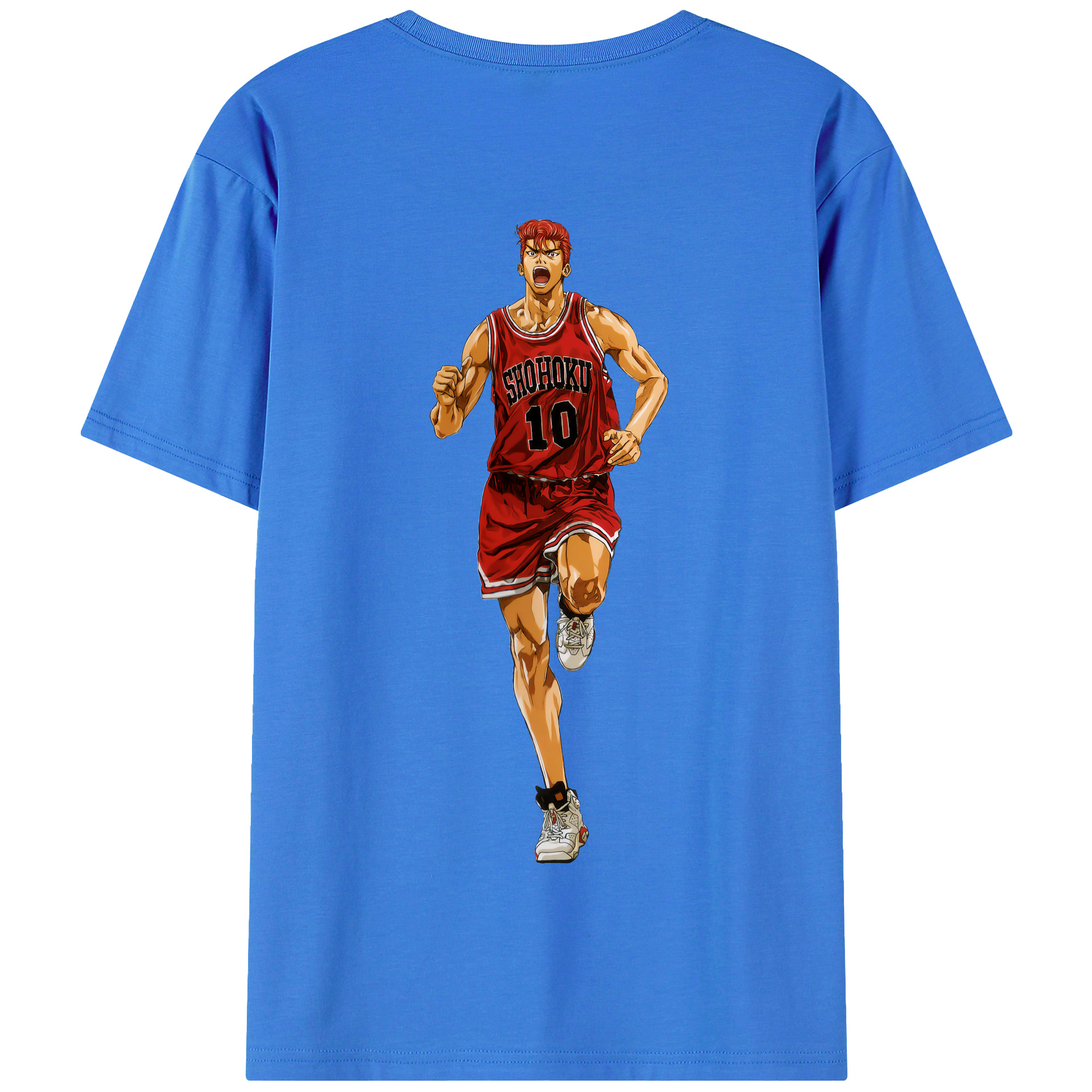 SLAM DUNK／スラムダンク 綿100％半袖Tシャツ（背面プリント）