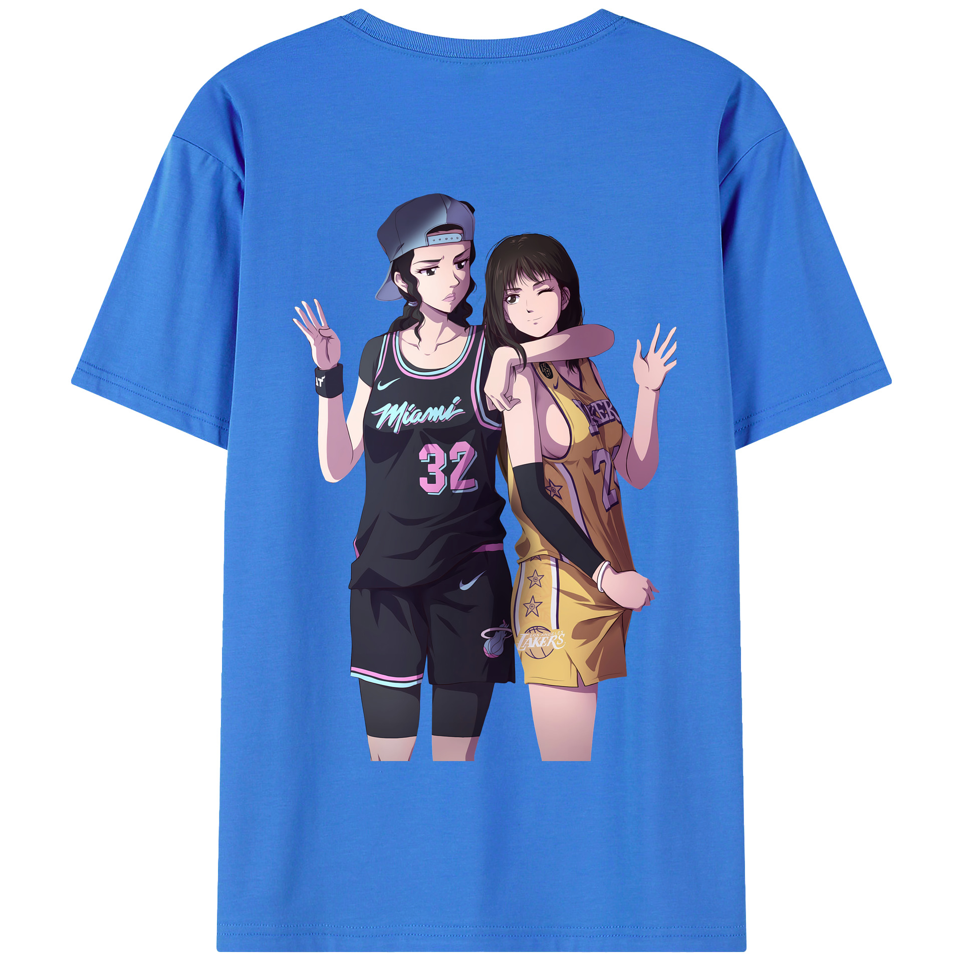 （画像用） SLAM DUNK／スラムダンク 綿100％半袖Tシャツ（背面プリント）