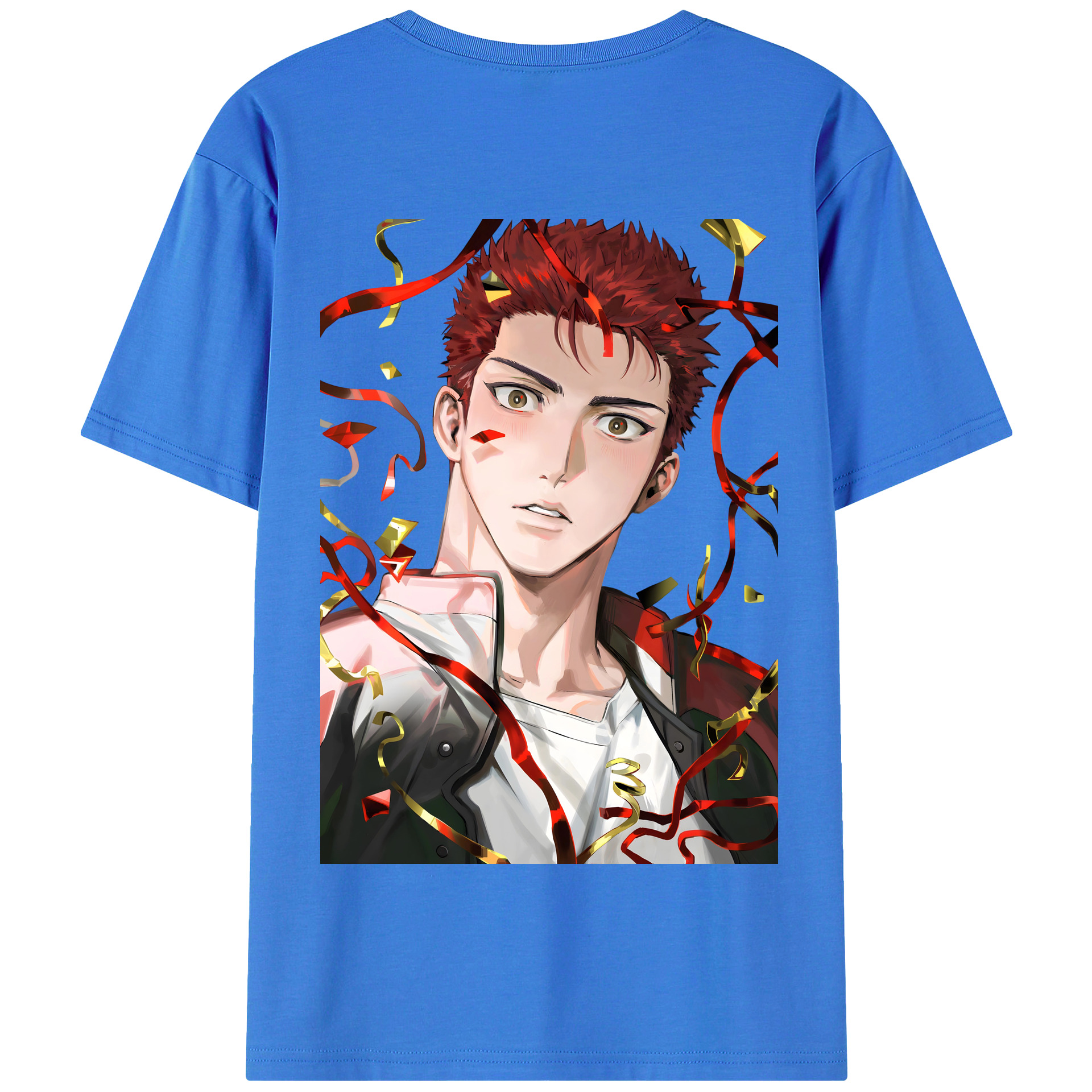 SLAM DUNK／スラムダンク 綿100％半袖Tシャツ（背面プリント）