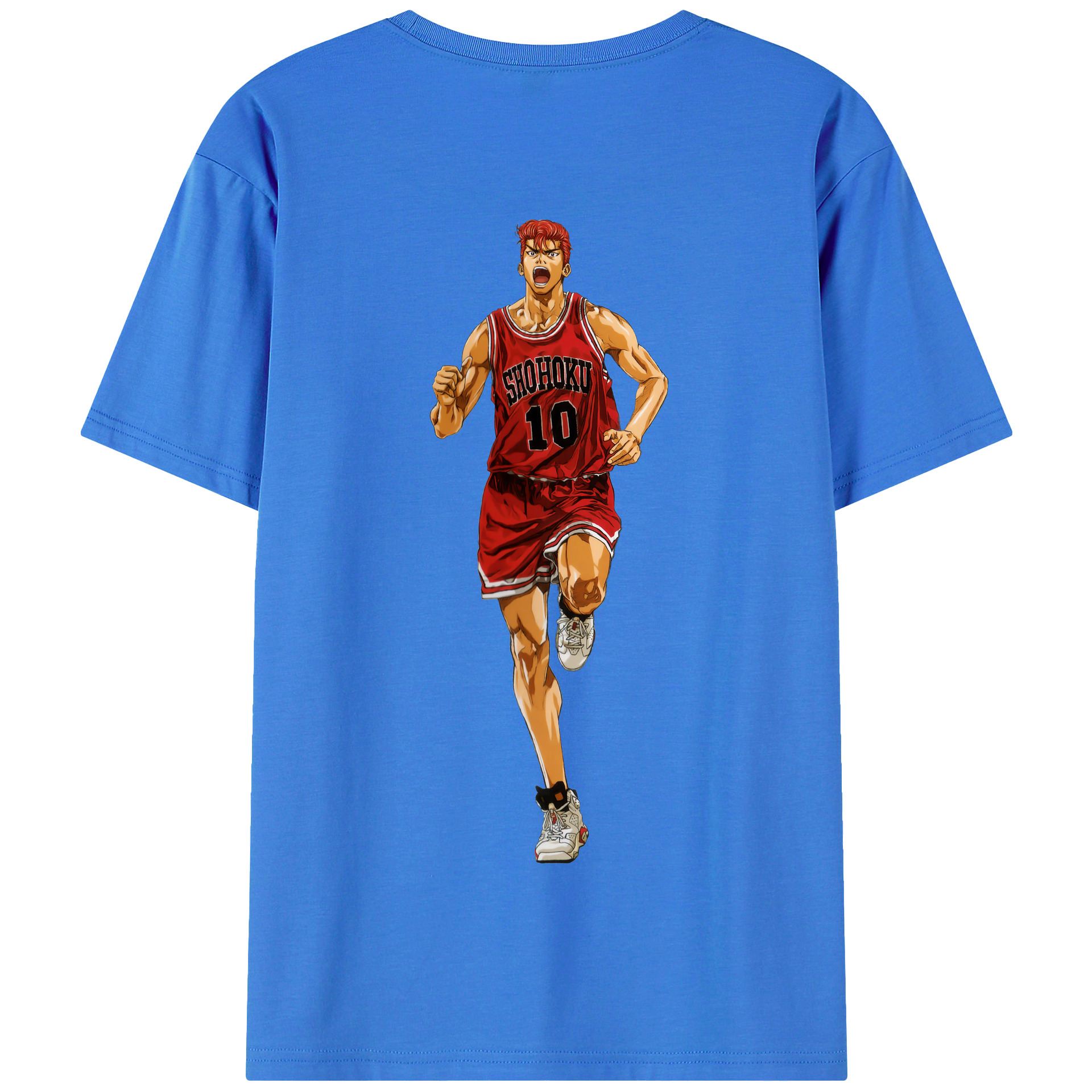 SLAM DUNK／スラムダンク 綿100％半袖Tシャツ（背面プリント）