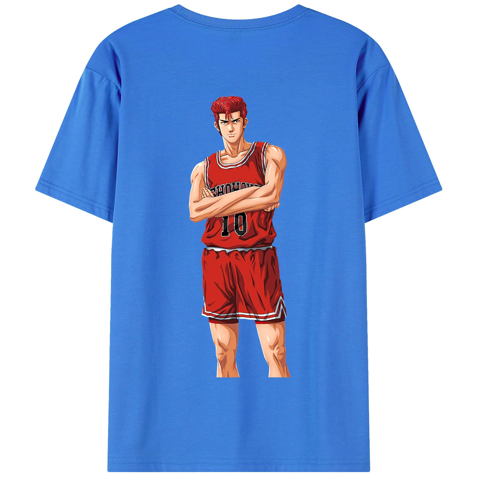 SLAM DUNK／スラムダンク 綿100％半袖Tシャツ（背面プリント）