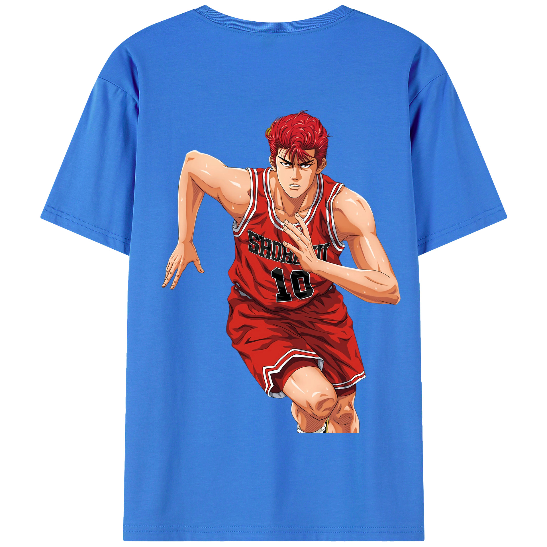 SLAM DUNK／スラムダンク 綿100％半袖Tシャツ（背面プリント）