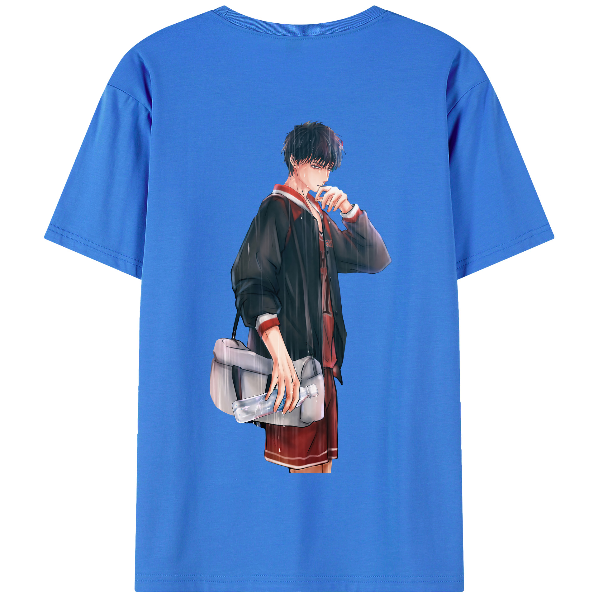 SLAM DUNK／スラムダンク 綿100％半袖Tシャツ（背面プリント）