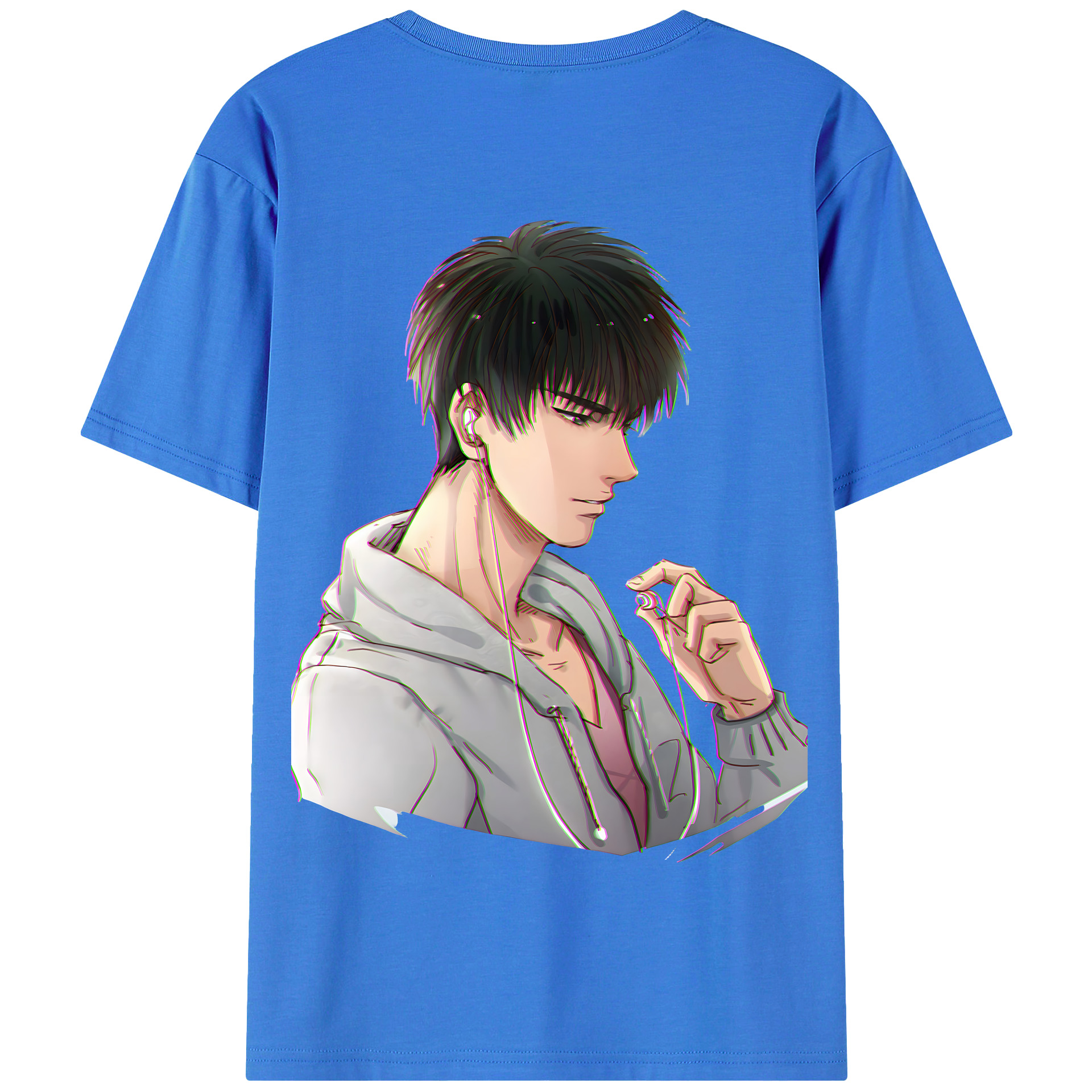 SLAM DUNK／スラムダンク 綿100％半袖Tシャツ（背面プリント）