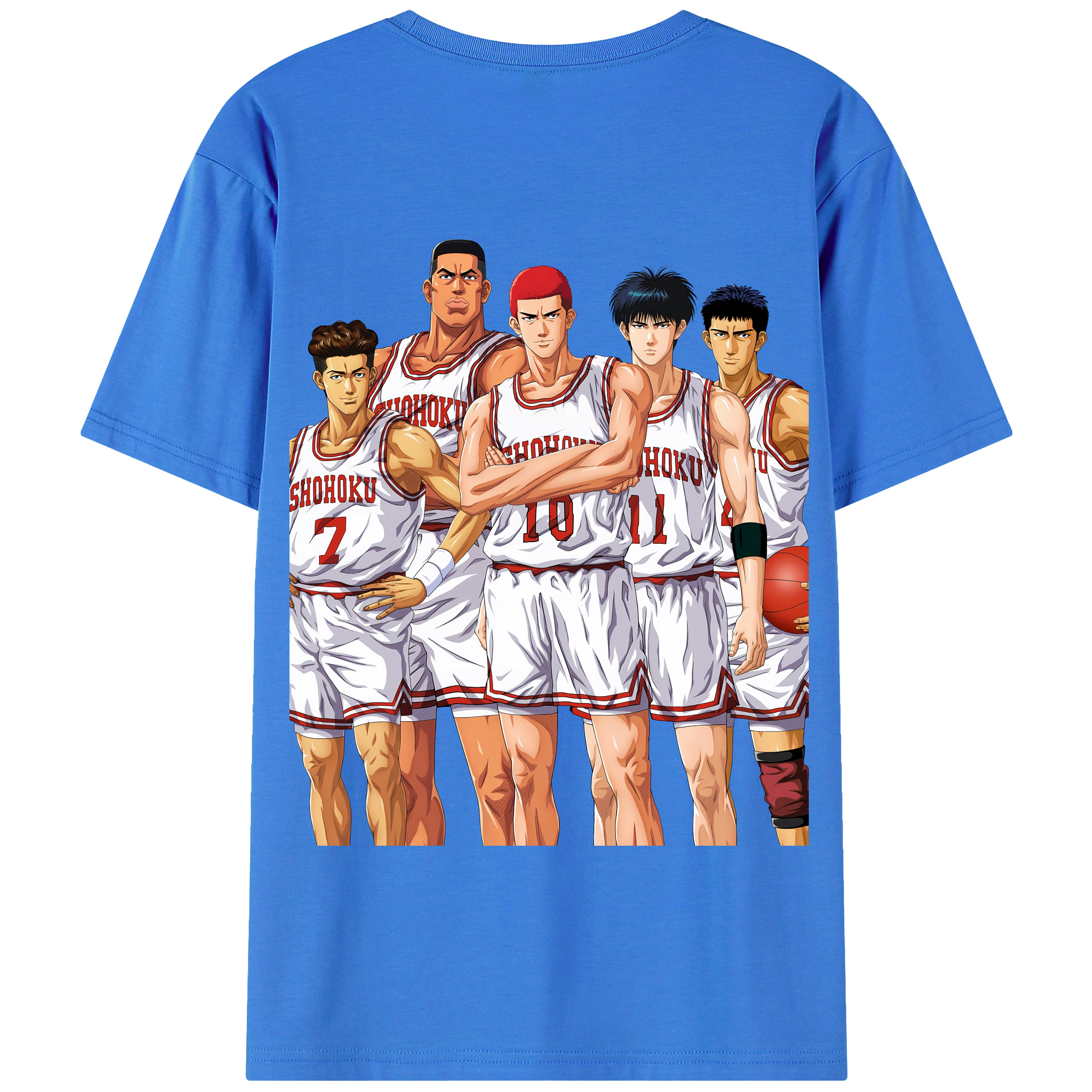 （画像用） SLAM DUNK／スラムダンク 綿100％半袖Tシャツ（背面プリント）