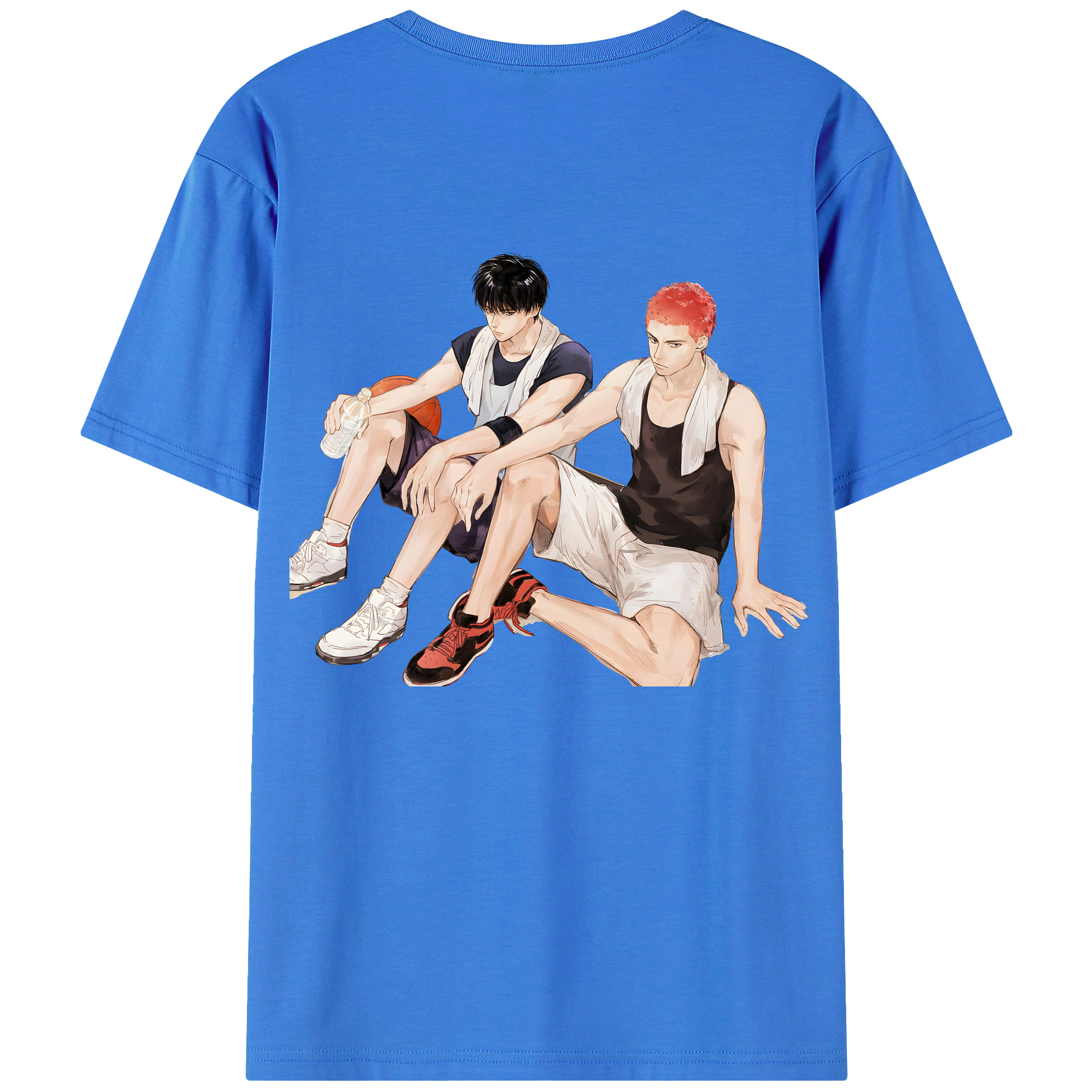 （画像用） SLAM DUNK／スラムダンク 綿100％半袖Tシャツ（背面プリント）