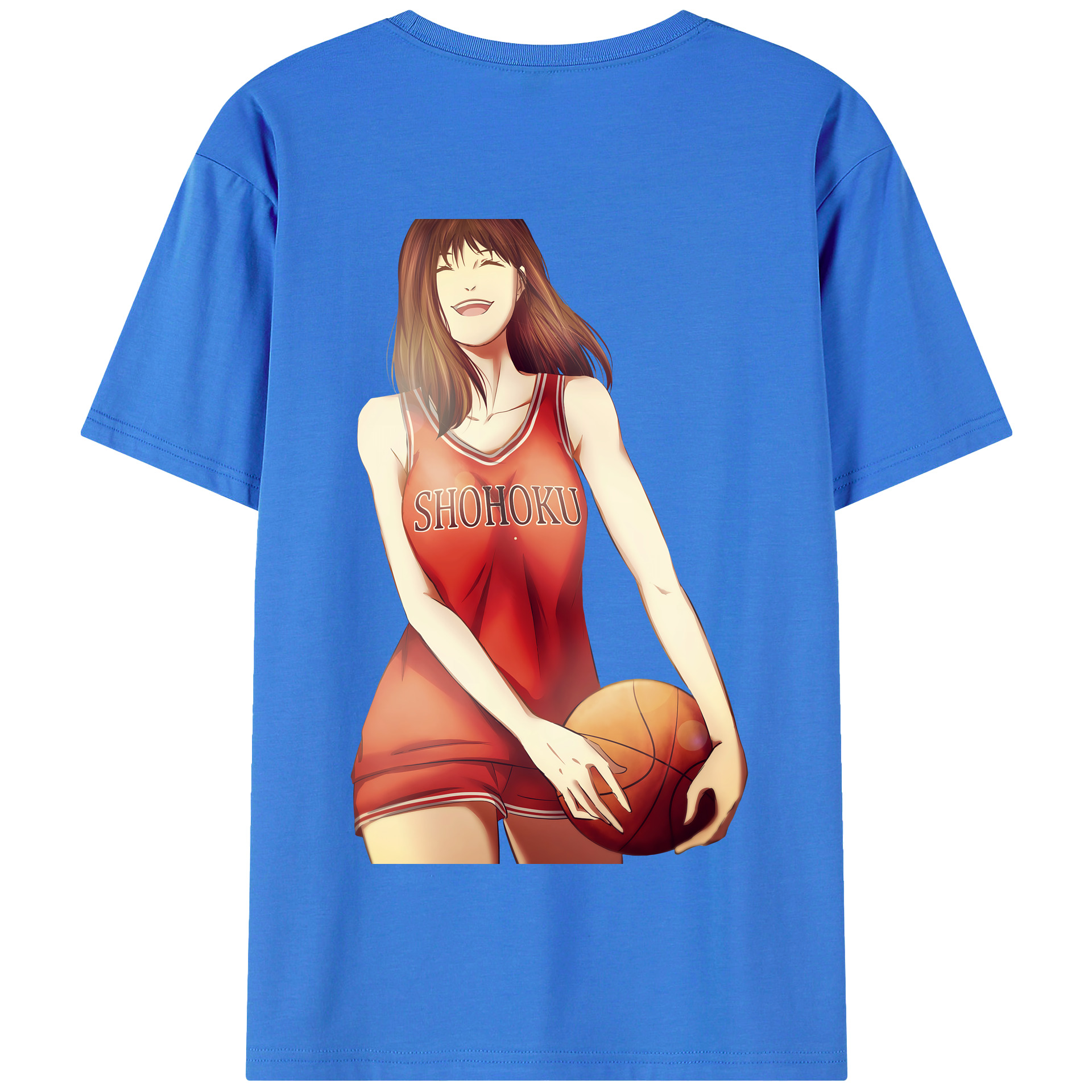 SLAM DUNK／スラムダンク 綿100％半袖Tシャツ（背面プリント）