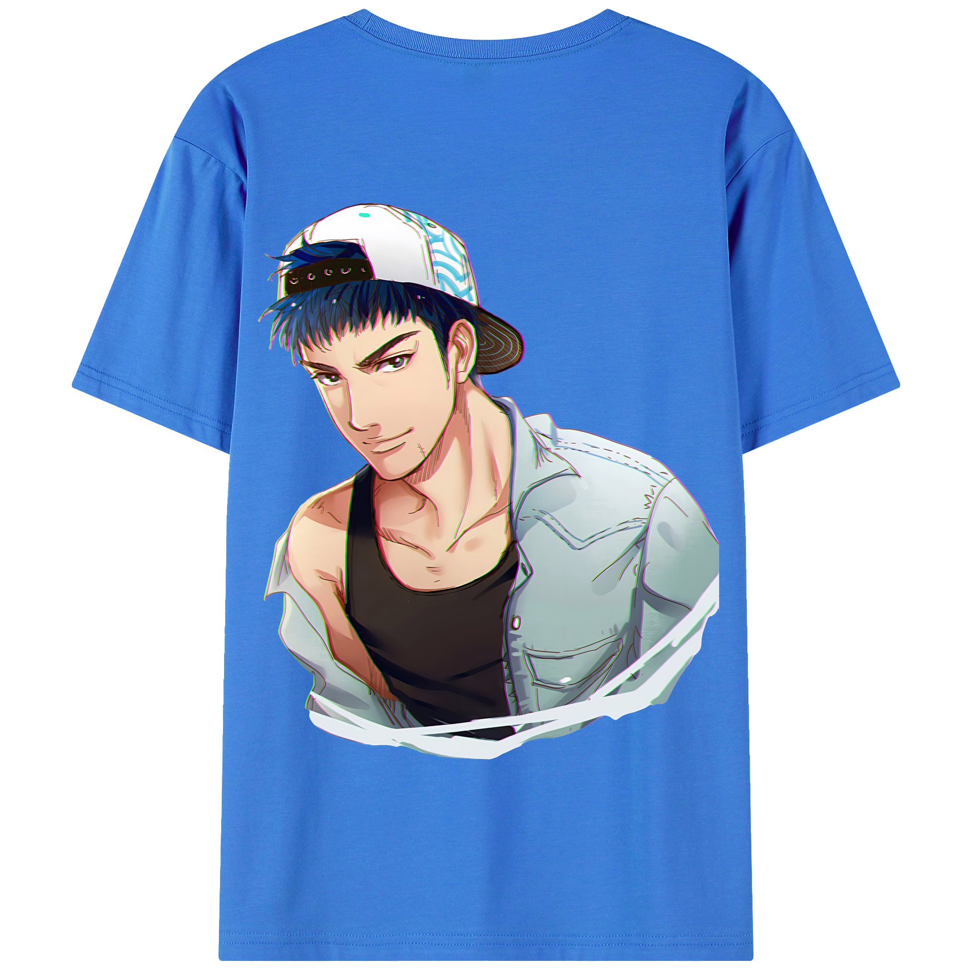 SLAM DUNK／スラムダンク 綿100％半袖Tシャツ（背面プリント）