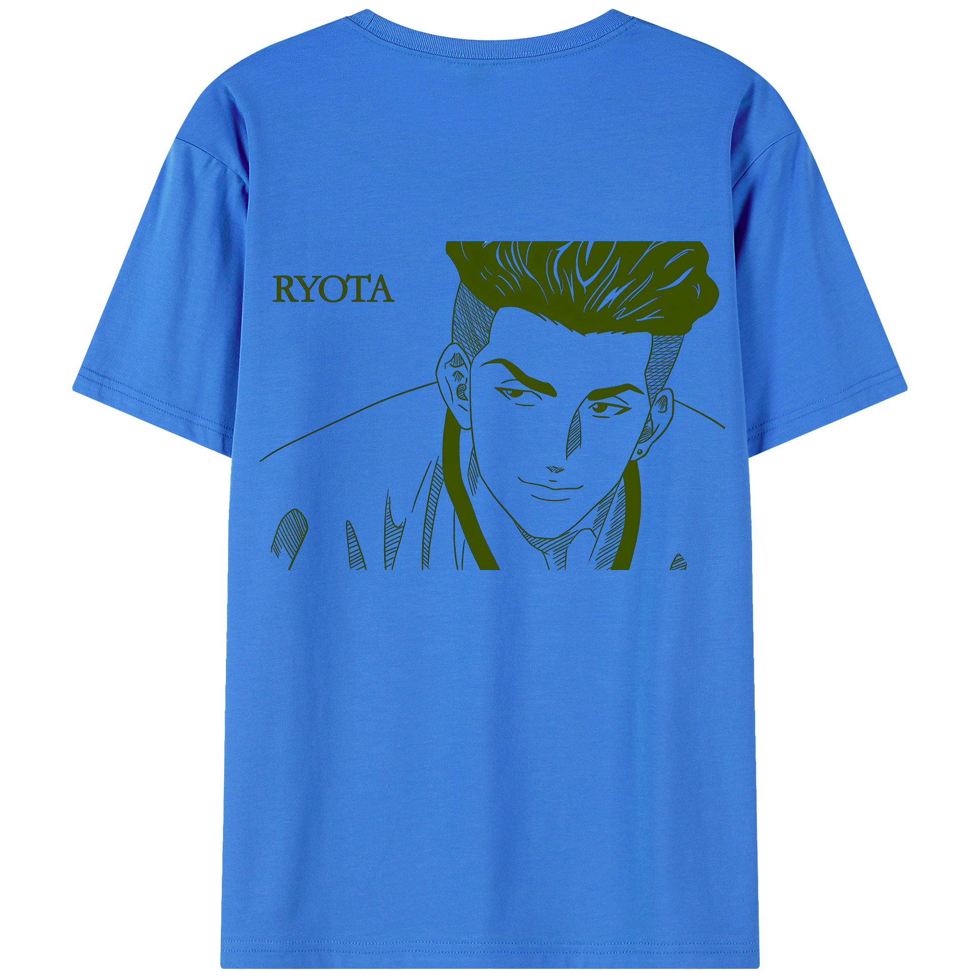SLAM DUNK／スラムダンク 綿100％半袖Tシャツ（背面プリント）