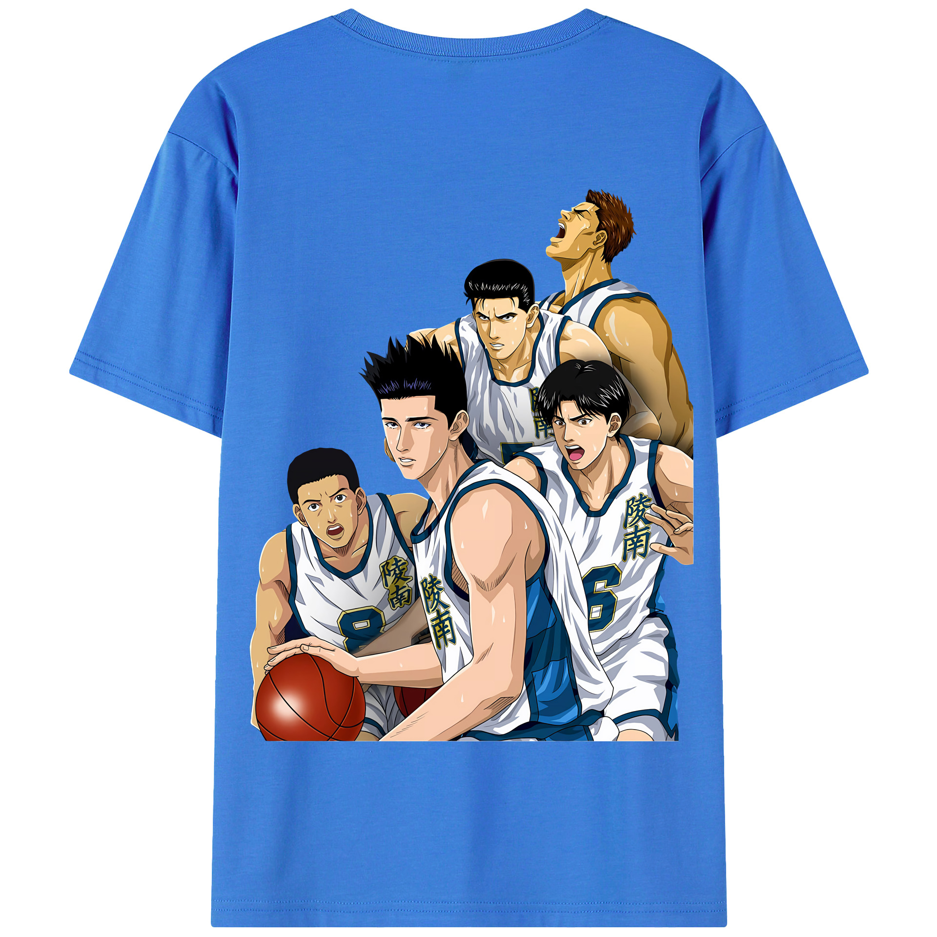 （画像用） SLAM DUNK／スラムダンク 綿100％半袖Tシャツ（背面プリント）