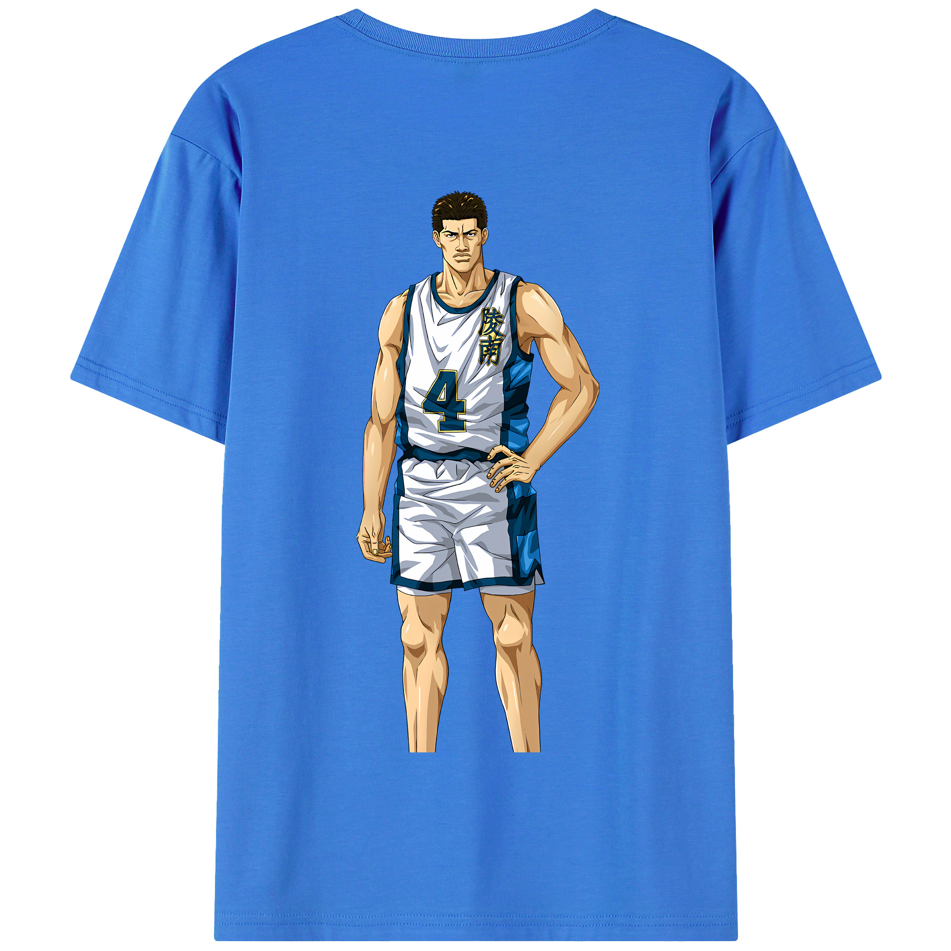 SLAM DUNK／スラムダンク 綿100％半袖Tシャツ（背面プリント）