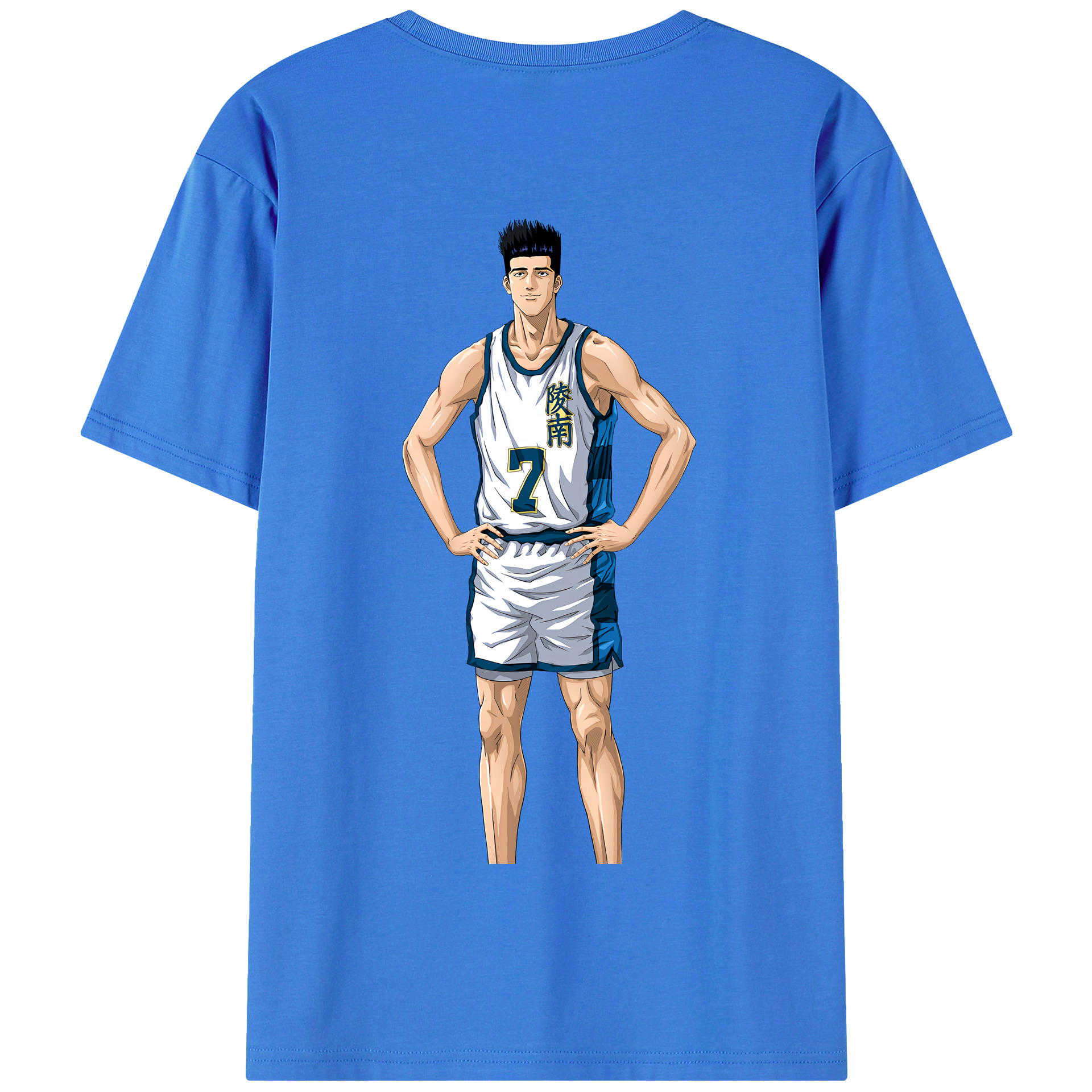 （画像用） SLAM DUNK／スラムダンク 綿100％半袖Tシャツ（背面プリント）