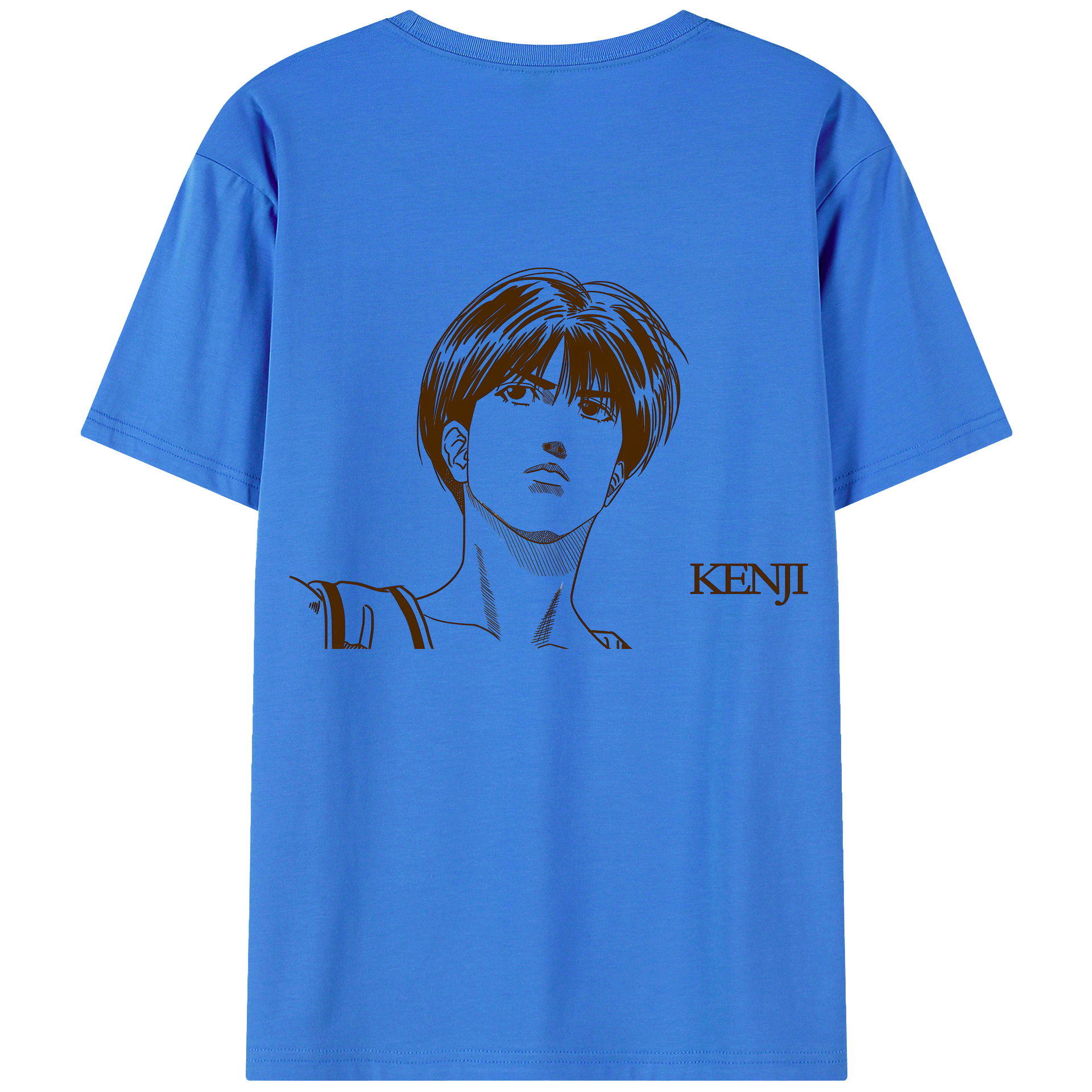 SLAM DUNK／スラムダンク 綿100％半袖Tシャツ（背面プリント）