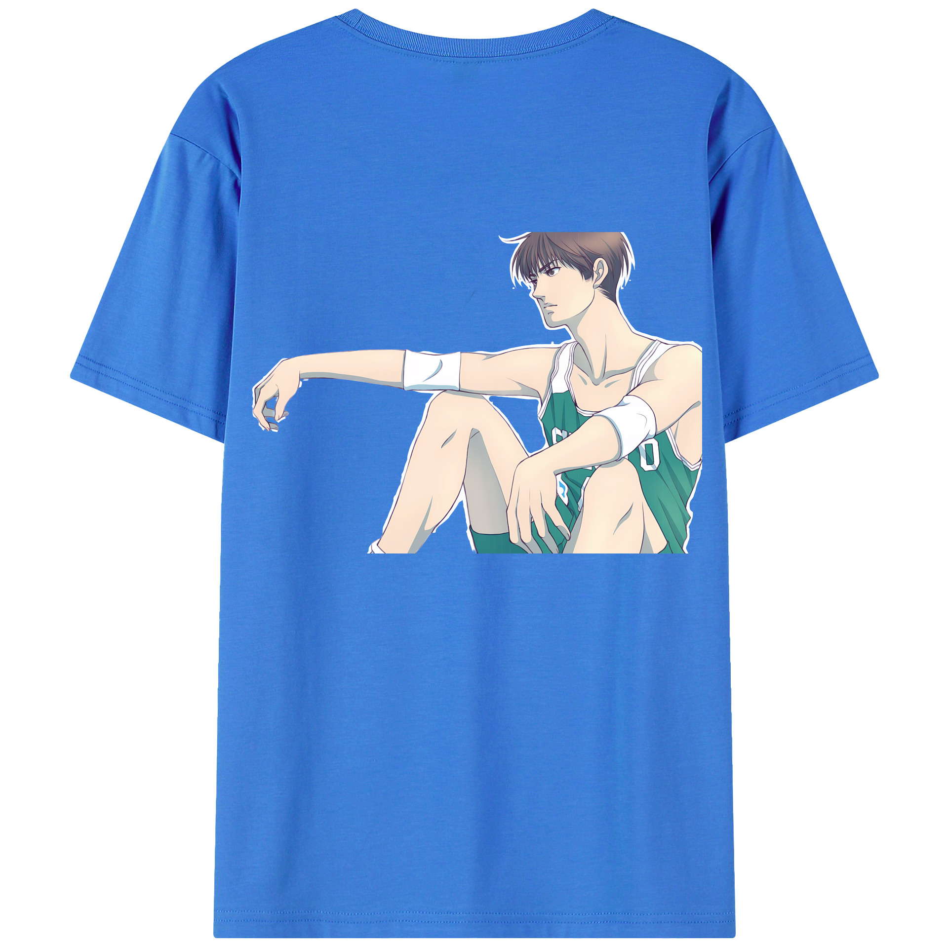 SLAM DUNK／スラムダンク 綿100％半袖Tシャツ（背面プリント）