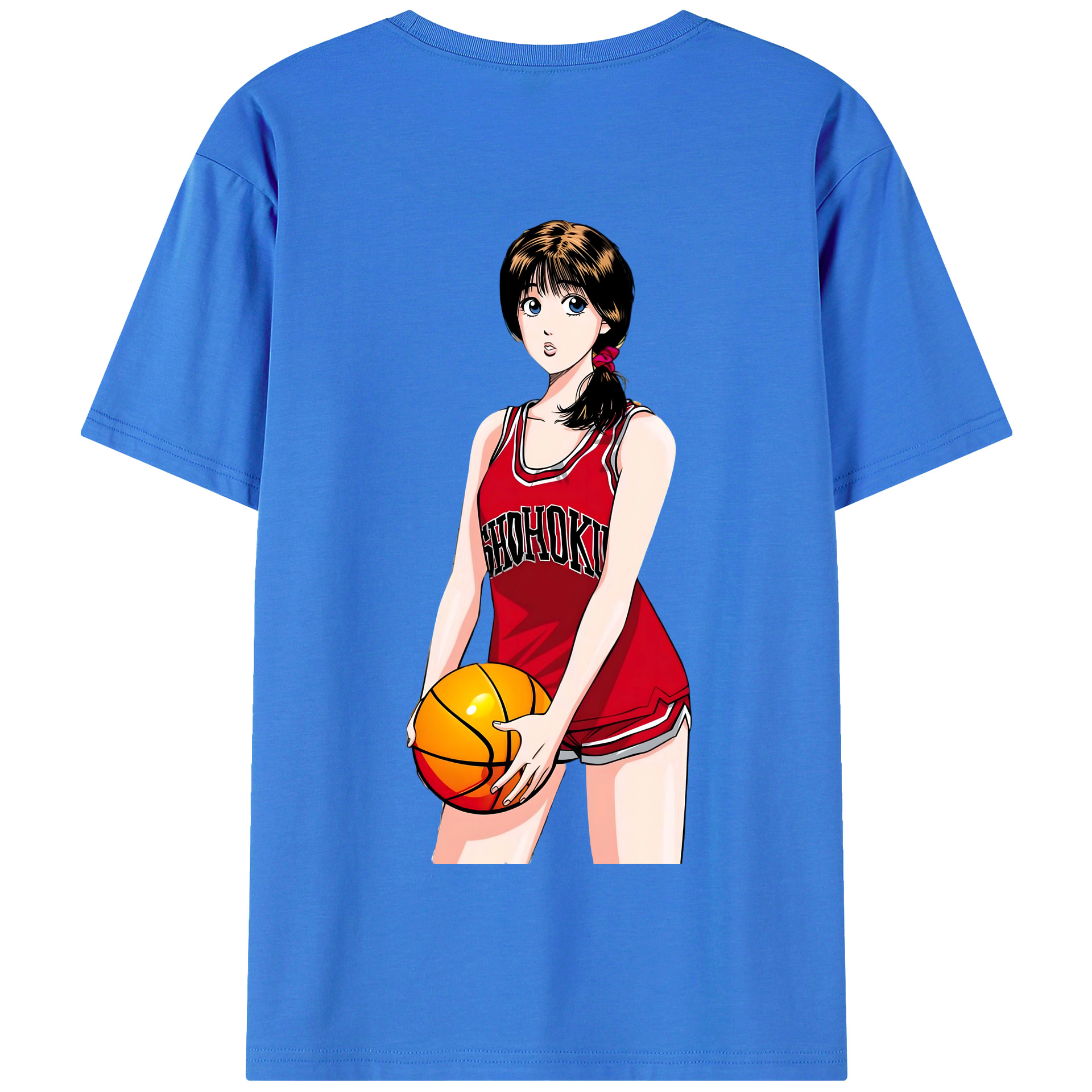 SLAM DUNK／スラムダンク 綿100％半袖Tシャツ（背面プリント）