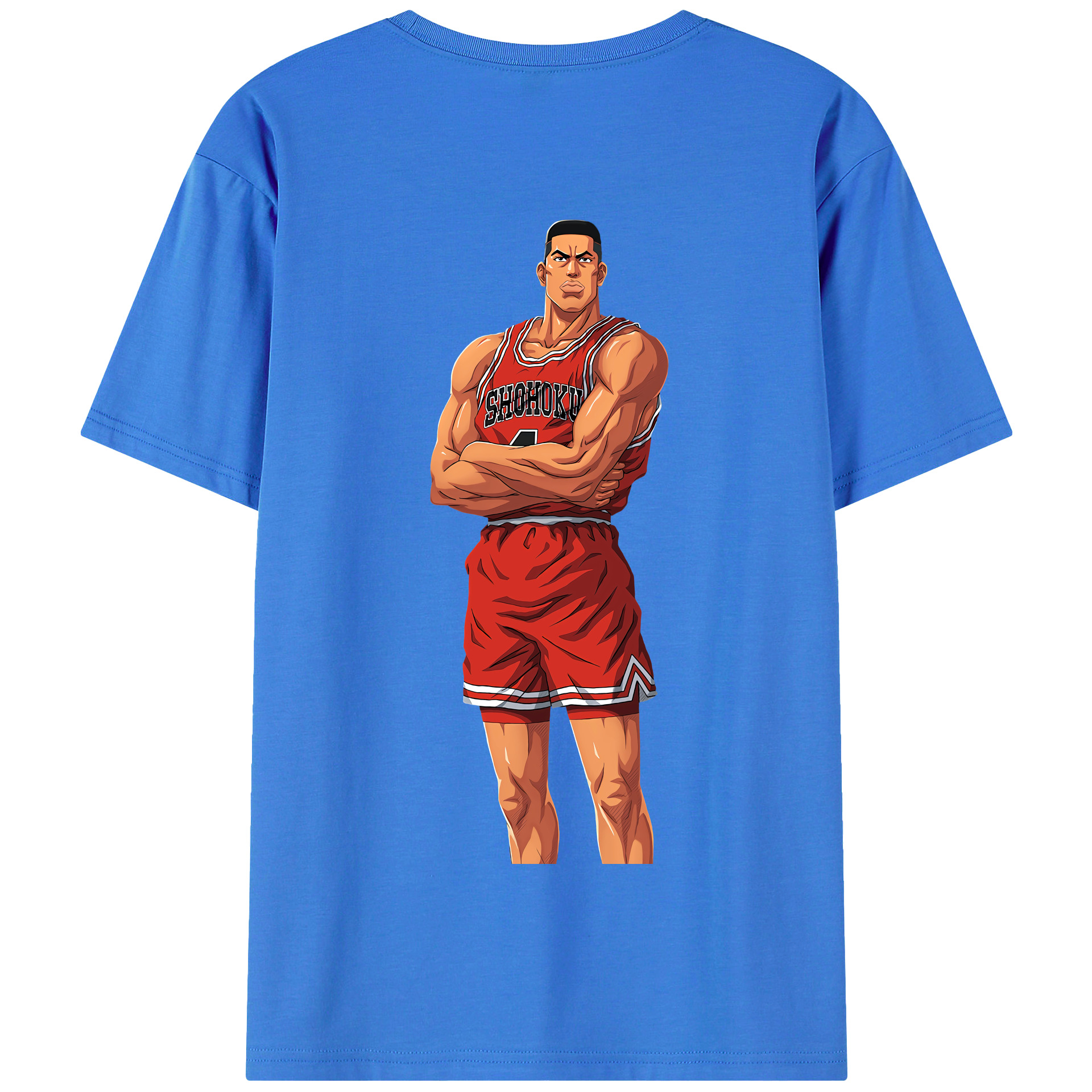（画像用） SLAM DUNK／スラムダンク 綿100％半袖Tシャツ（背面プリント）