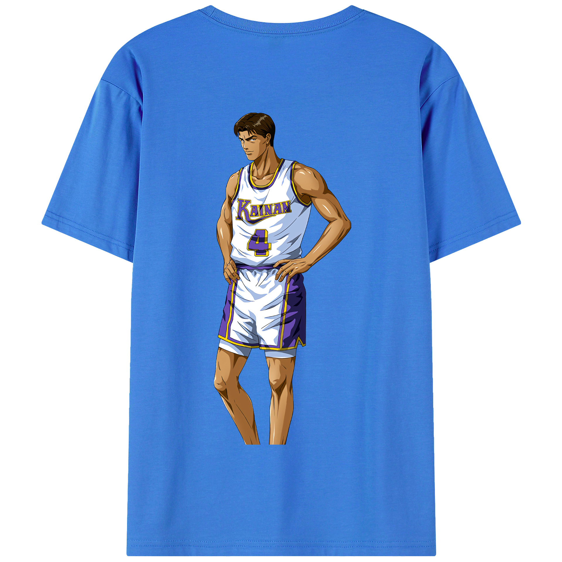 （画像用） SLAM DUNK／スラムダンク 綿100％半袖Tシャツ（背面プリント）