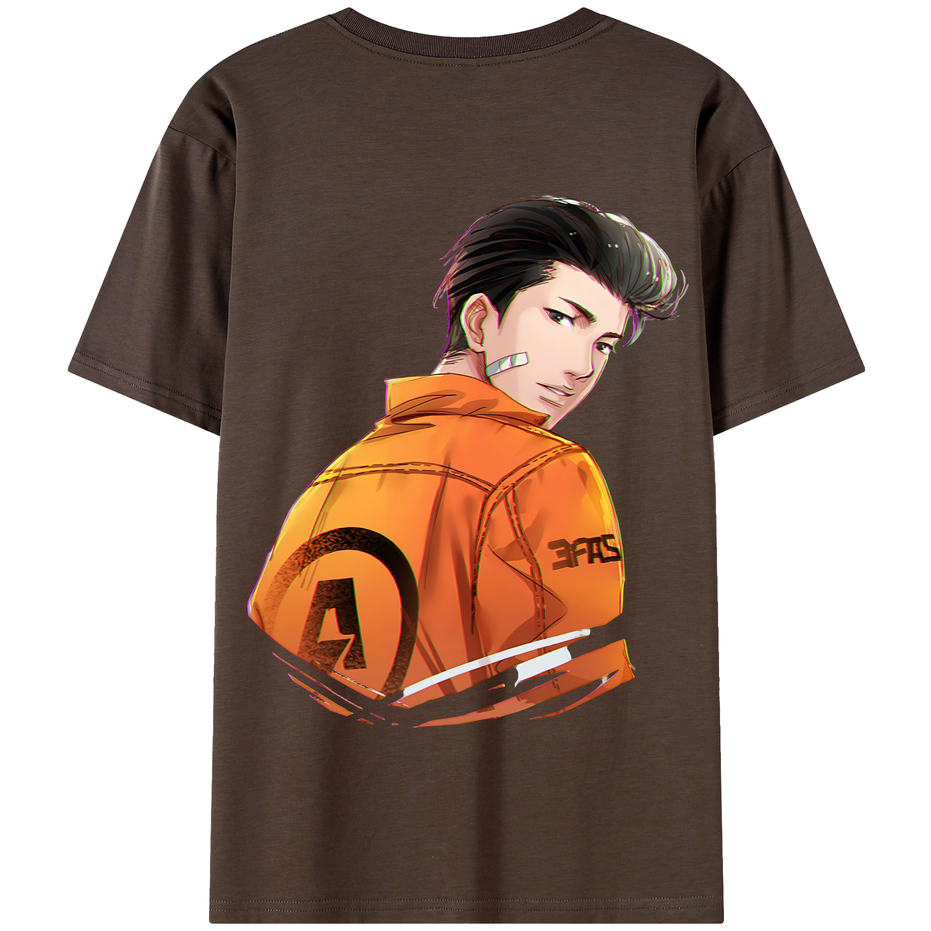 SLAM DUNK／スラムダンク 綿100％半袖Tシャツ（背面プリント）