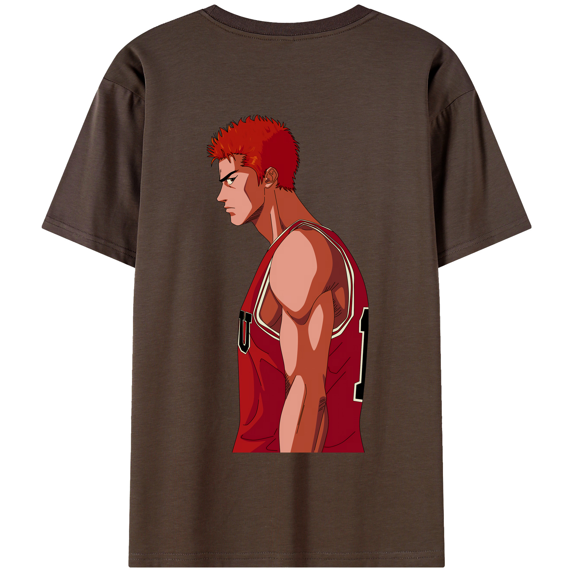 SLAM DUNK／スラムダンク 綿100％半袖Tシャツ（背面プリント）