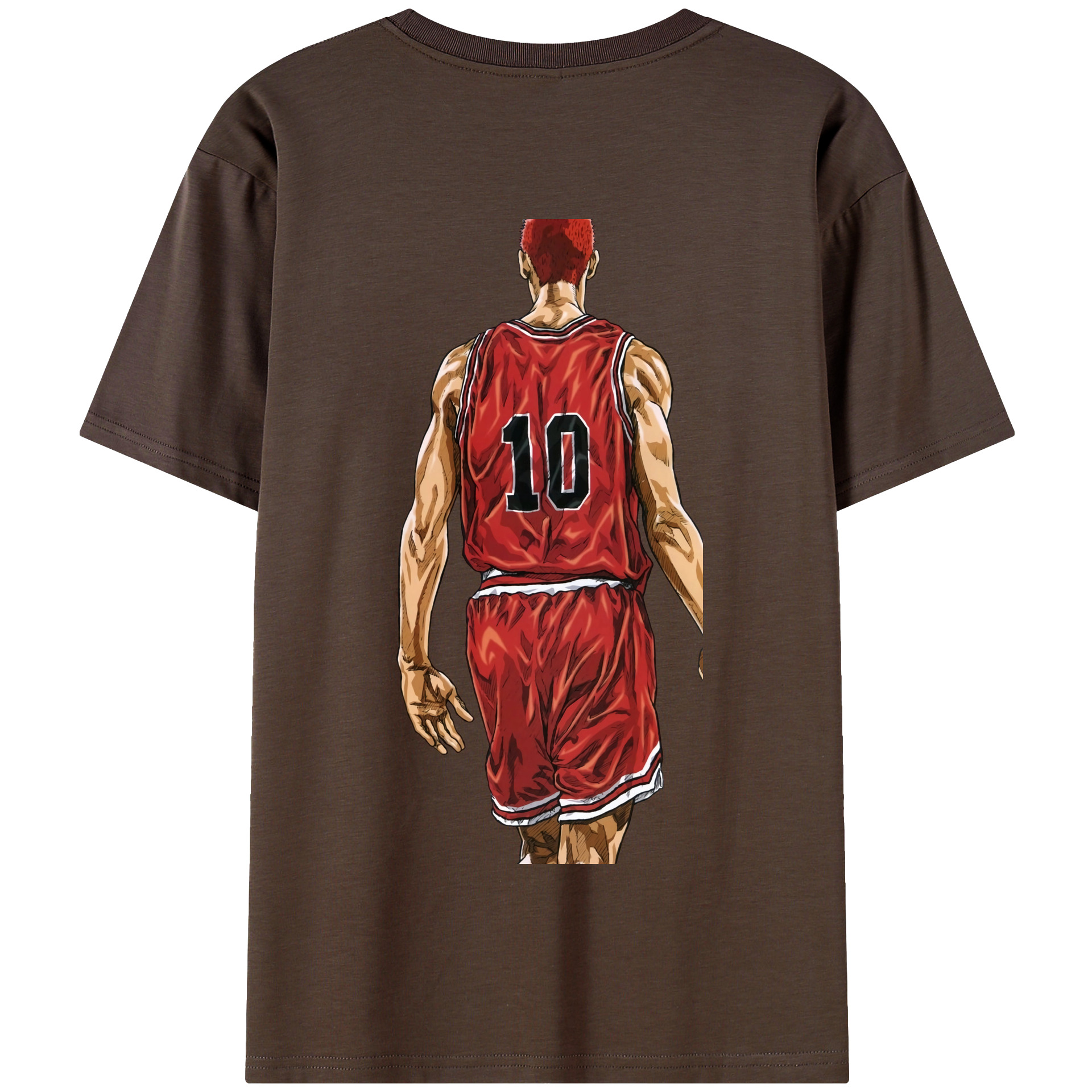 SLAM DUNK／スラムダンク 綿100％半袖Tシャツ（背面プリント）