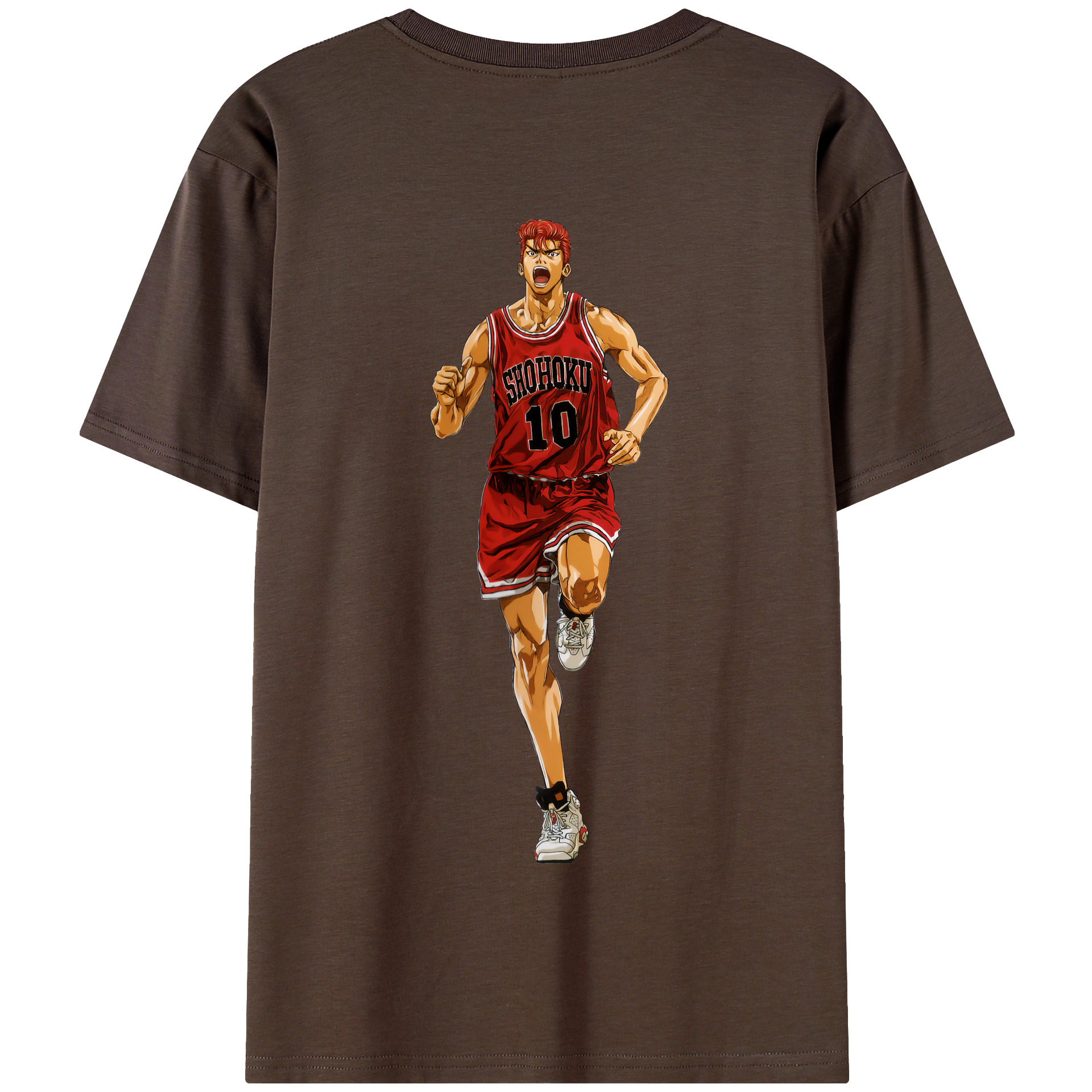 SLAM DUNK／スラムダンク 綿100％半袖Tシャツ（背面プリント）