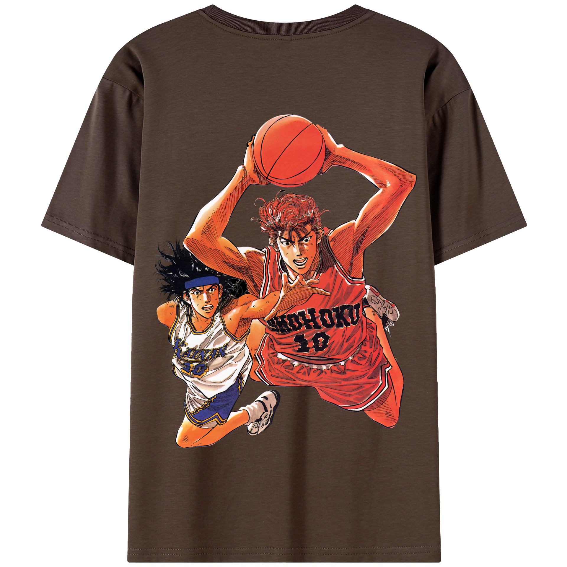 （画像用） SLAM DUNK／スラムダンク 綿100％半袖Tシャツ（背面プリント）