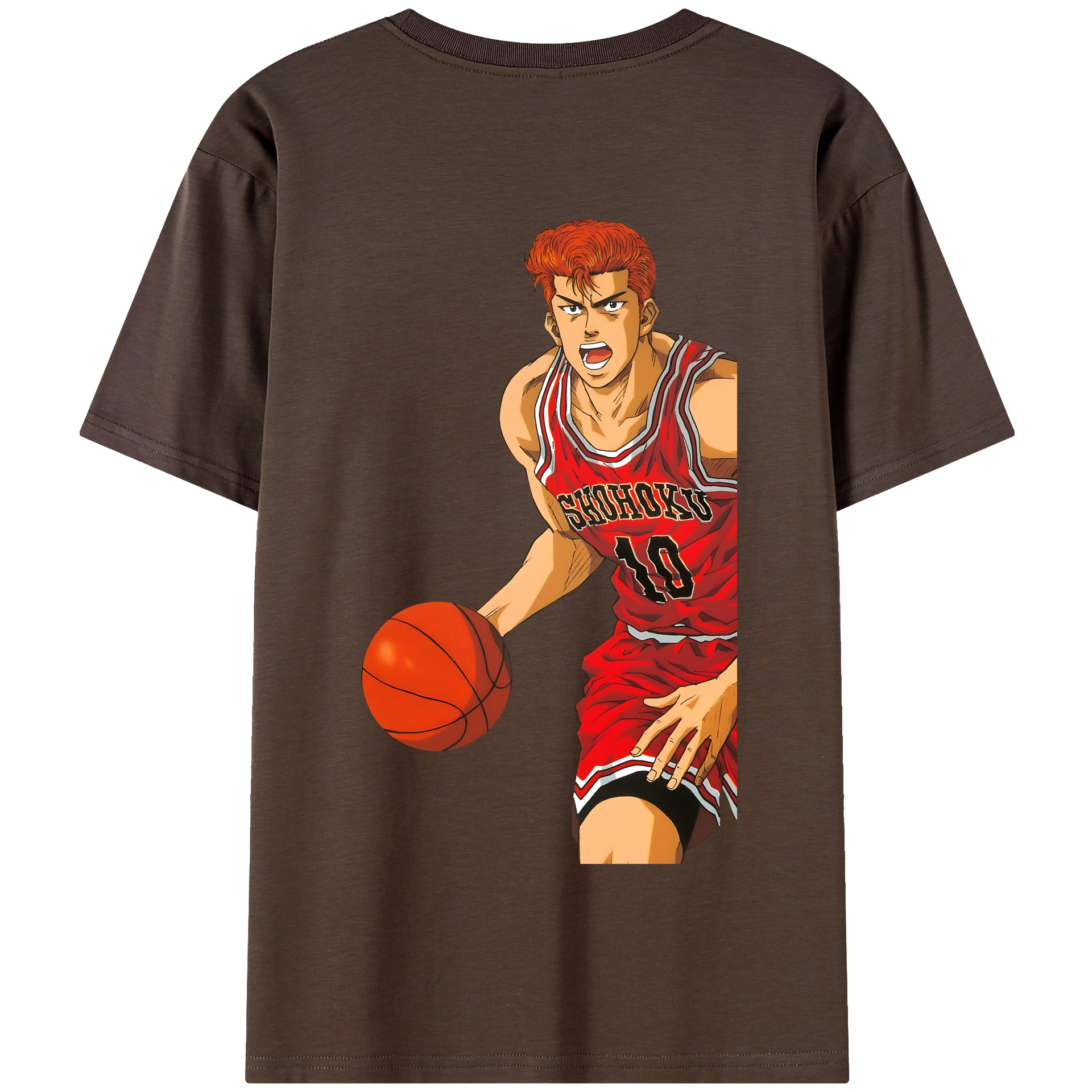 SLAM DUNK／スラムダンク 綿100％半袖Tシャツ（背面プリント）
