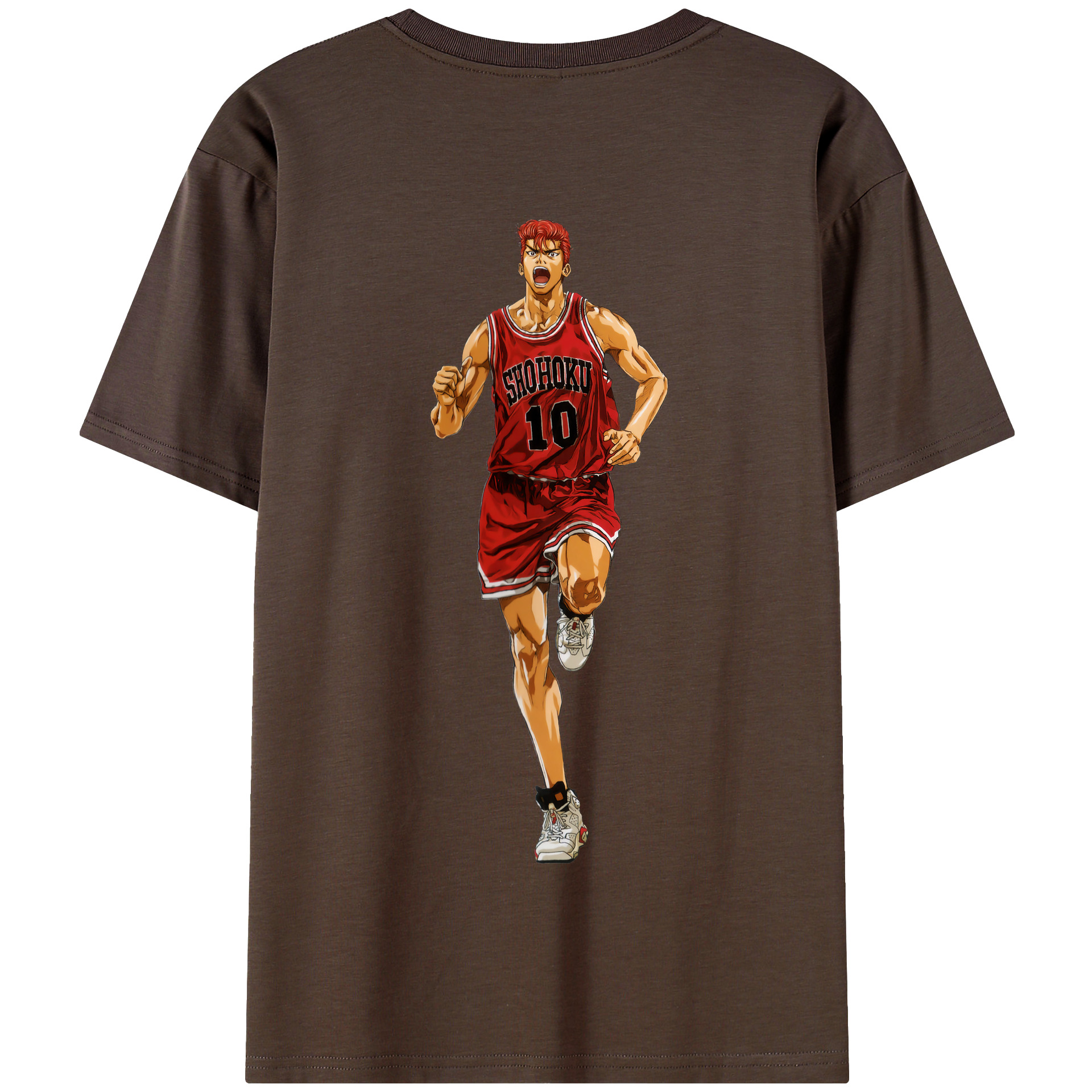 SLAM DUNK／スラムダンク 綿100％半袖Tシャツ（背面プリント）